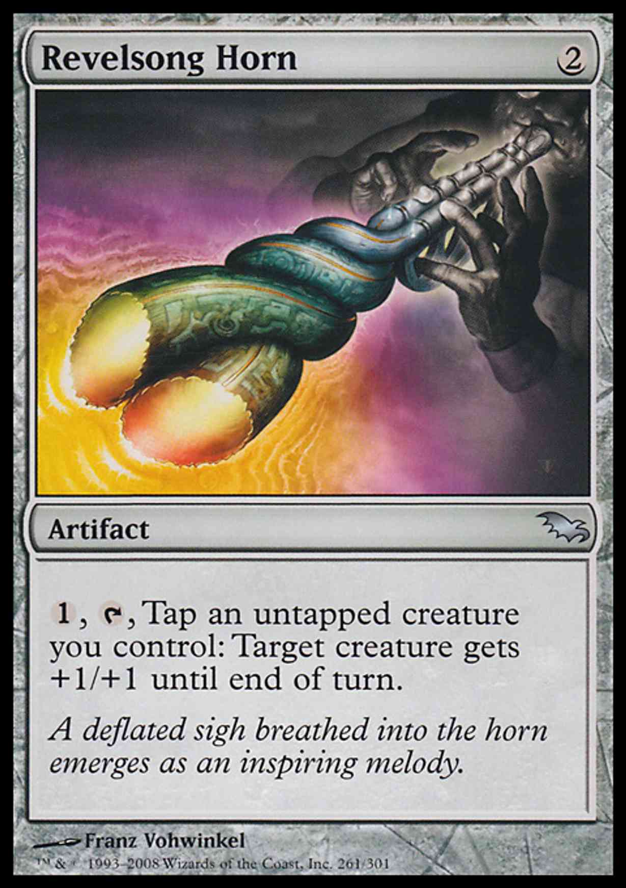 Revelsong Horn magic card front