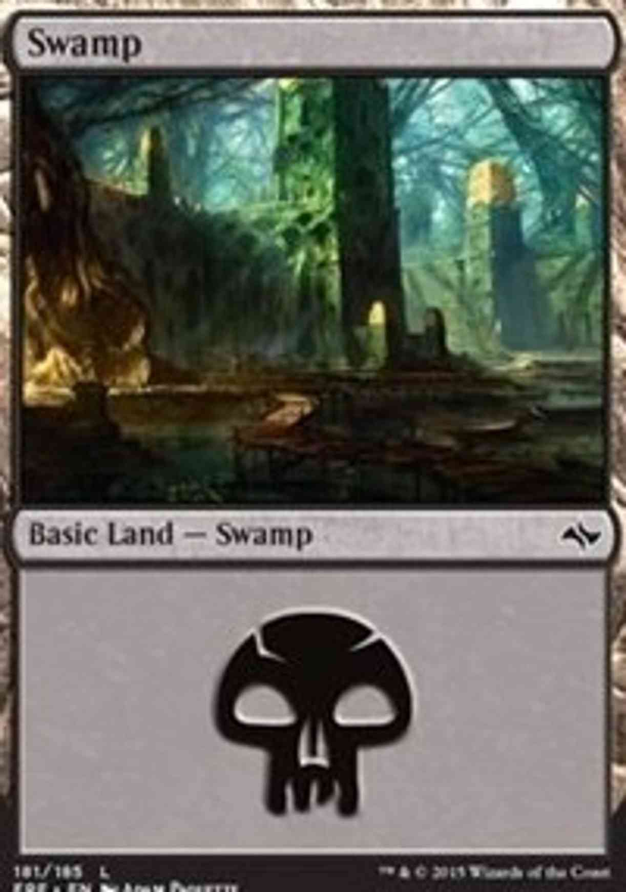 Swamp (181) magic card front