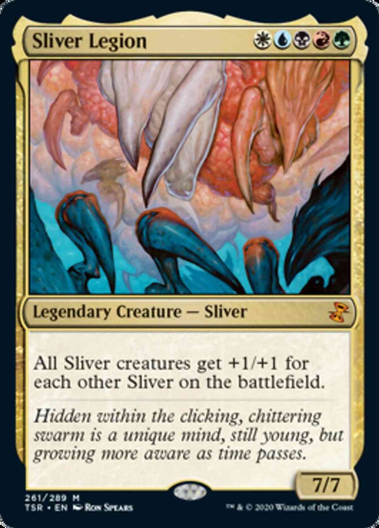 Sliver Legion magic card front