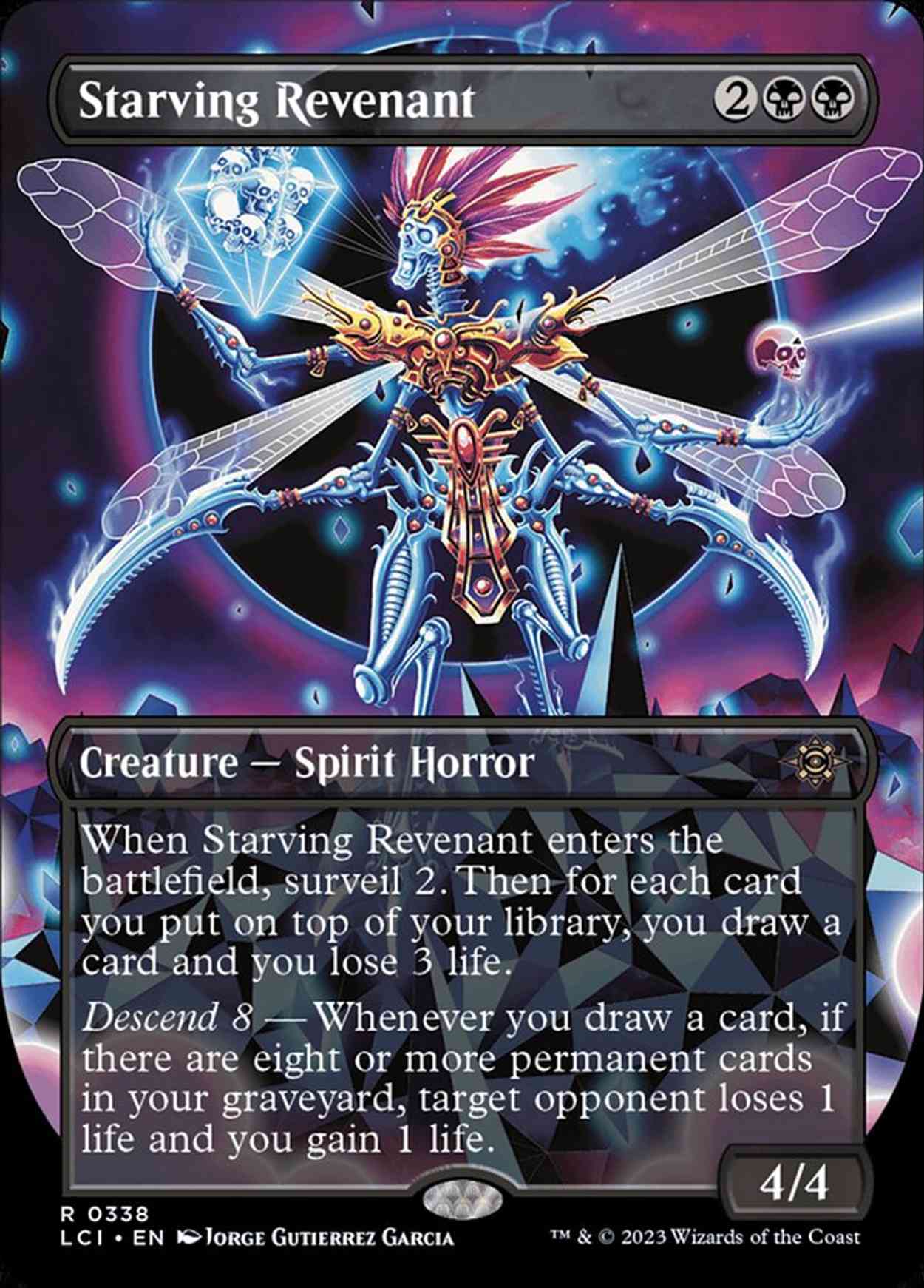 Starving Revenant (Borderless) magic card front