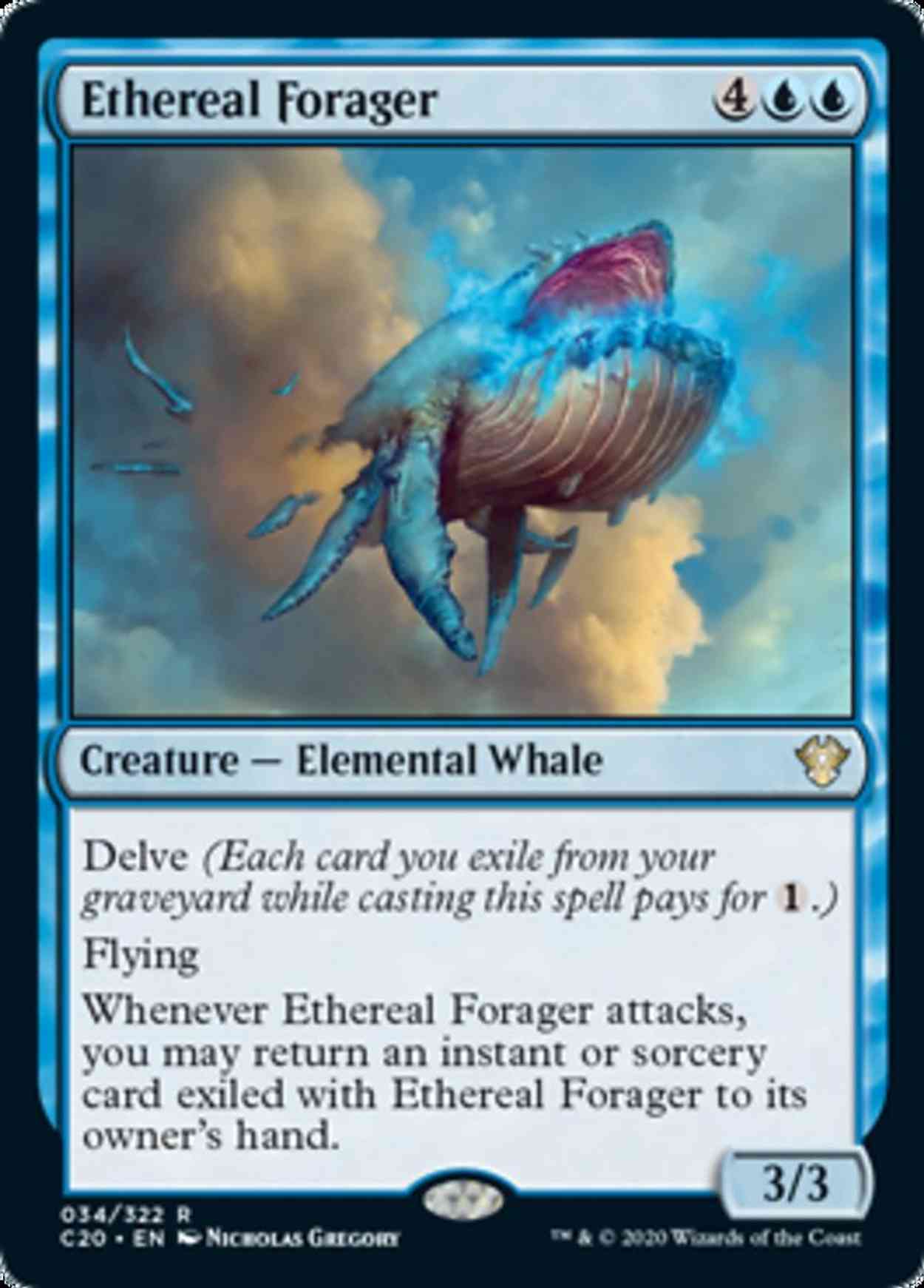 Ethereal Forager magic card front