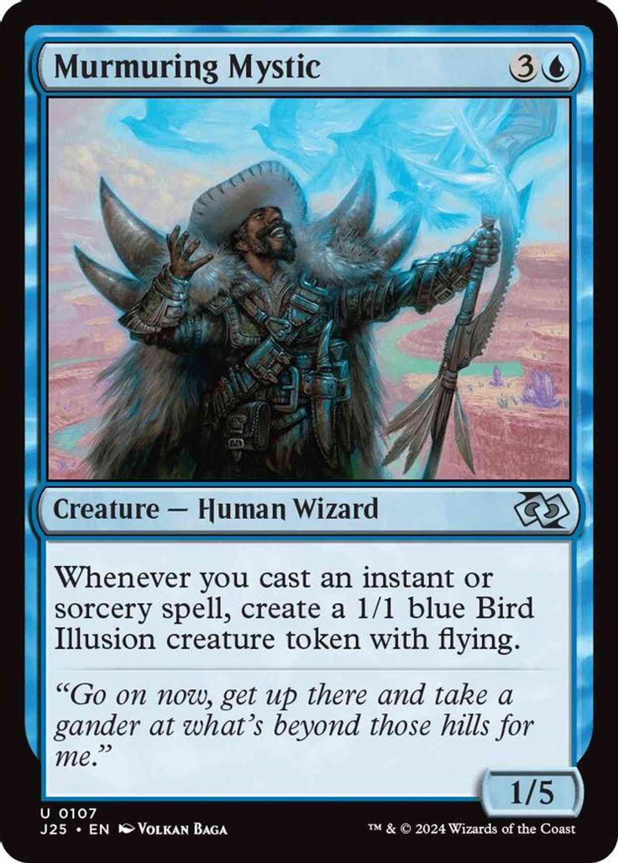 Murmuring Mystic magic card front