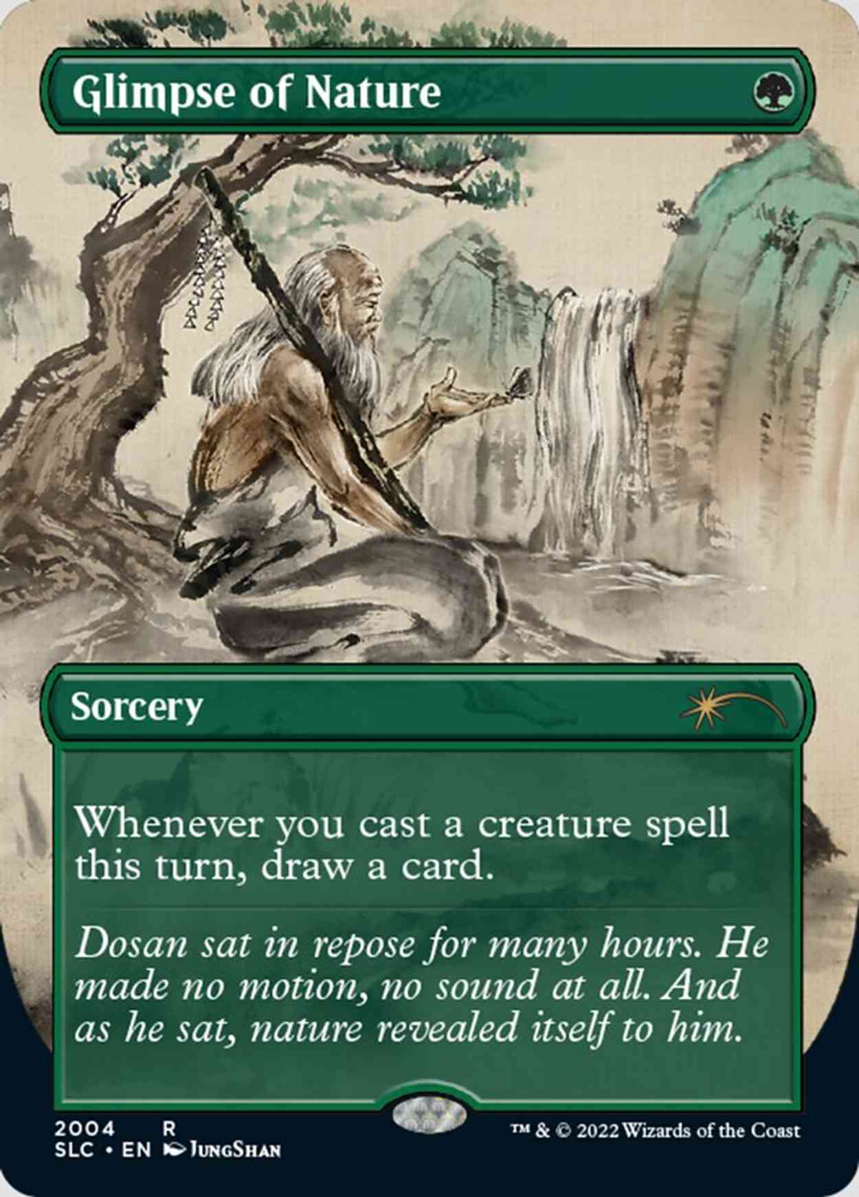Glimpse of Nature Price from mtg Secret Lair 30th Anniversary 