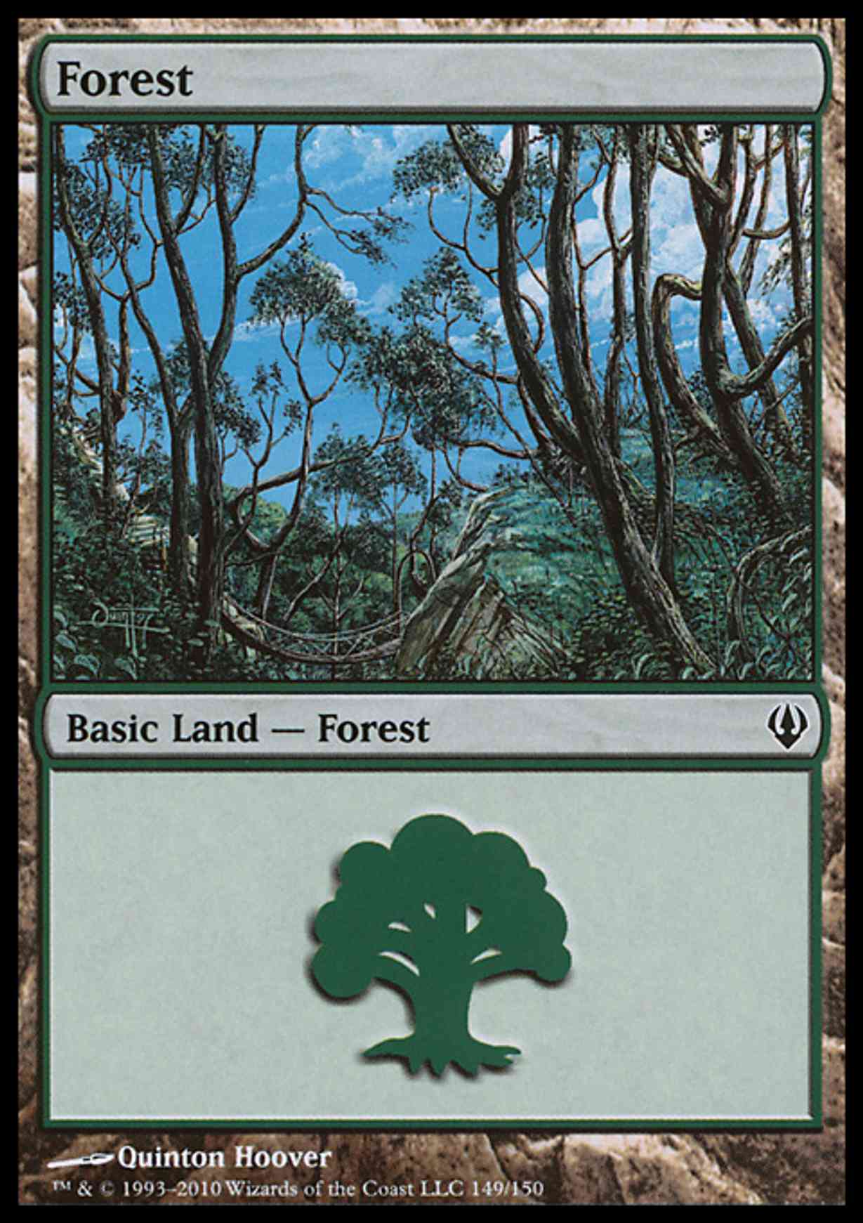 Forest (149) magic card front