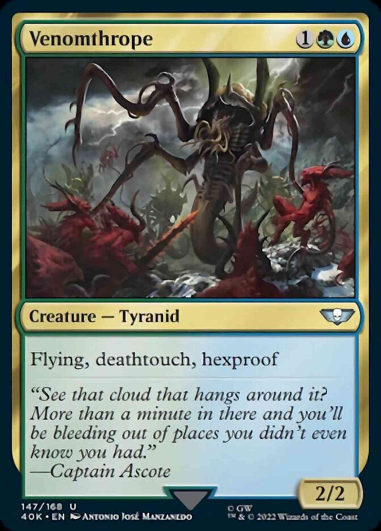 Venomthrope magic card front
