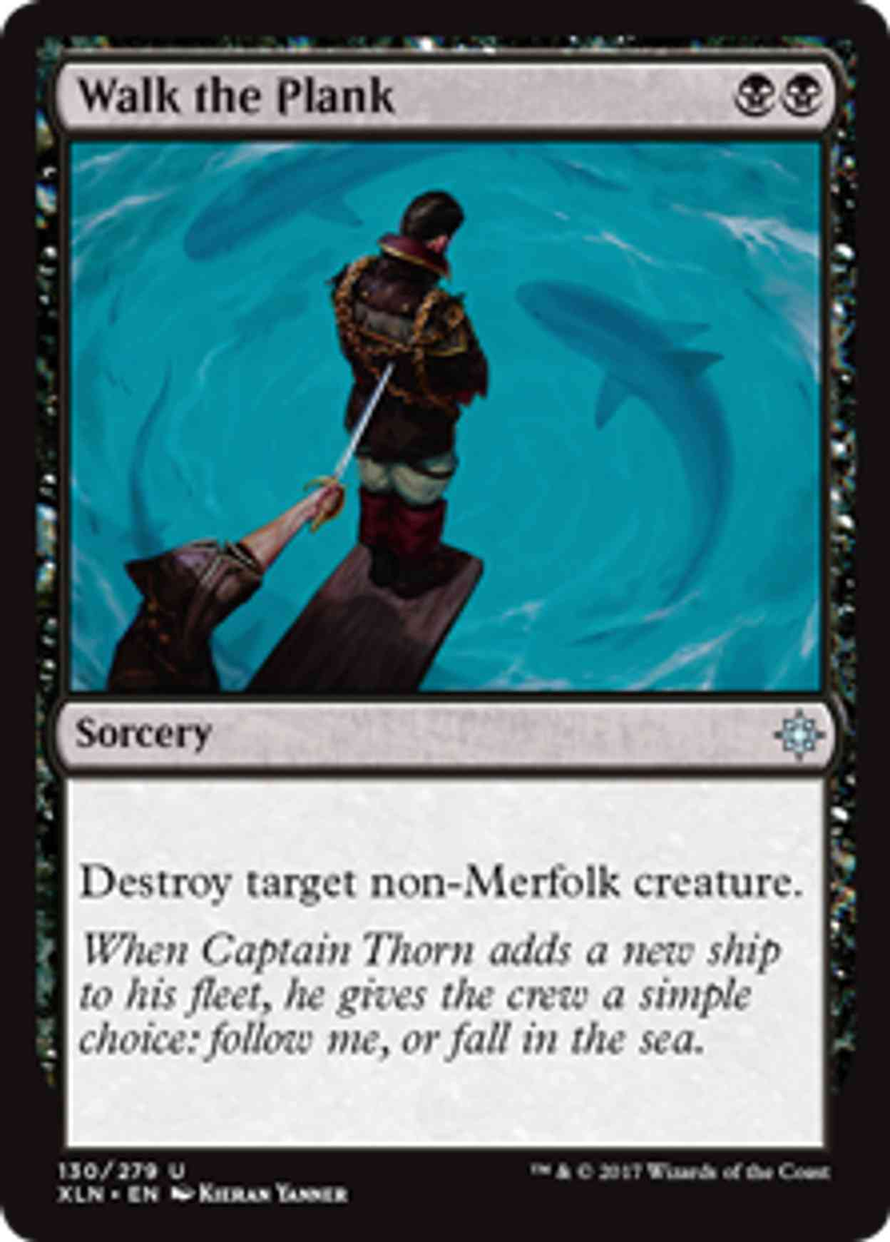 Walk the Plank magic card front