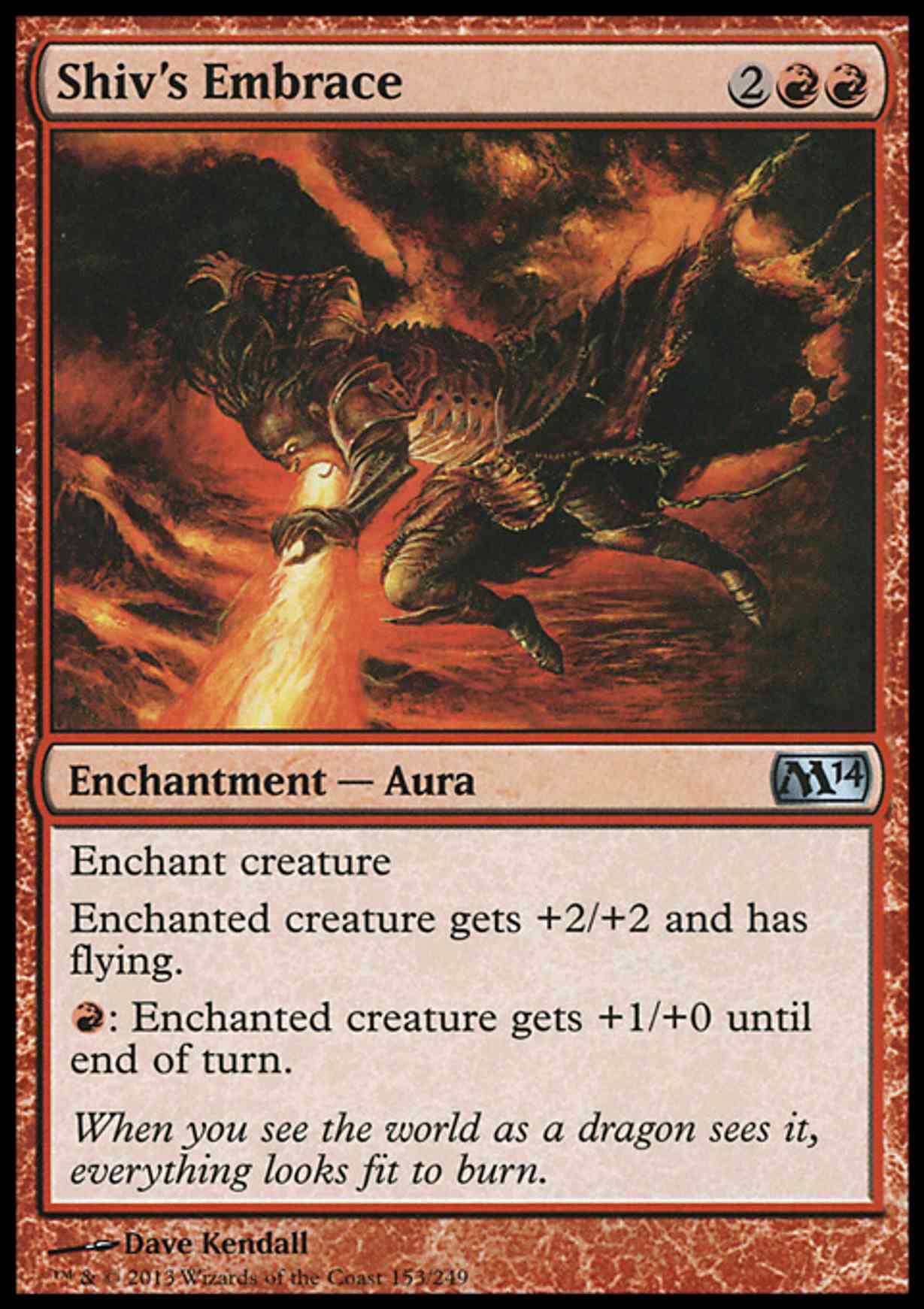 Shiv's Embrace magic card front
