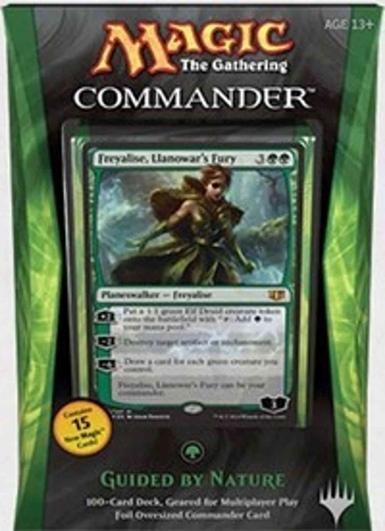 Commander 2014 - Guided by Nature (Green) magic card front