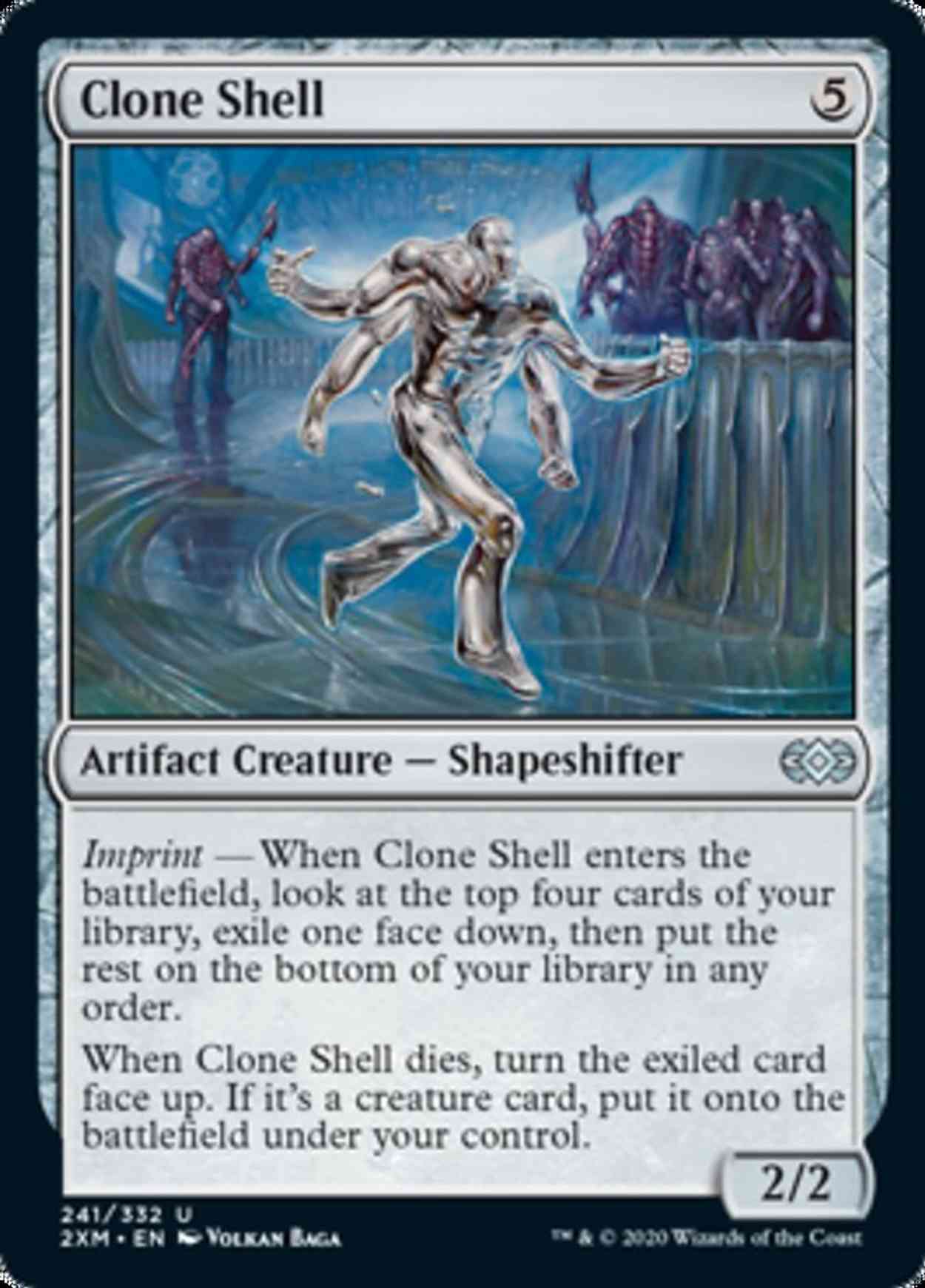 Clone Shell magic card front