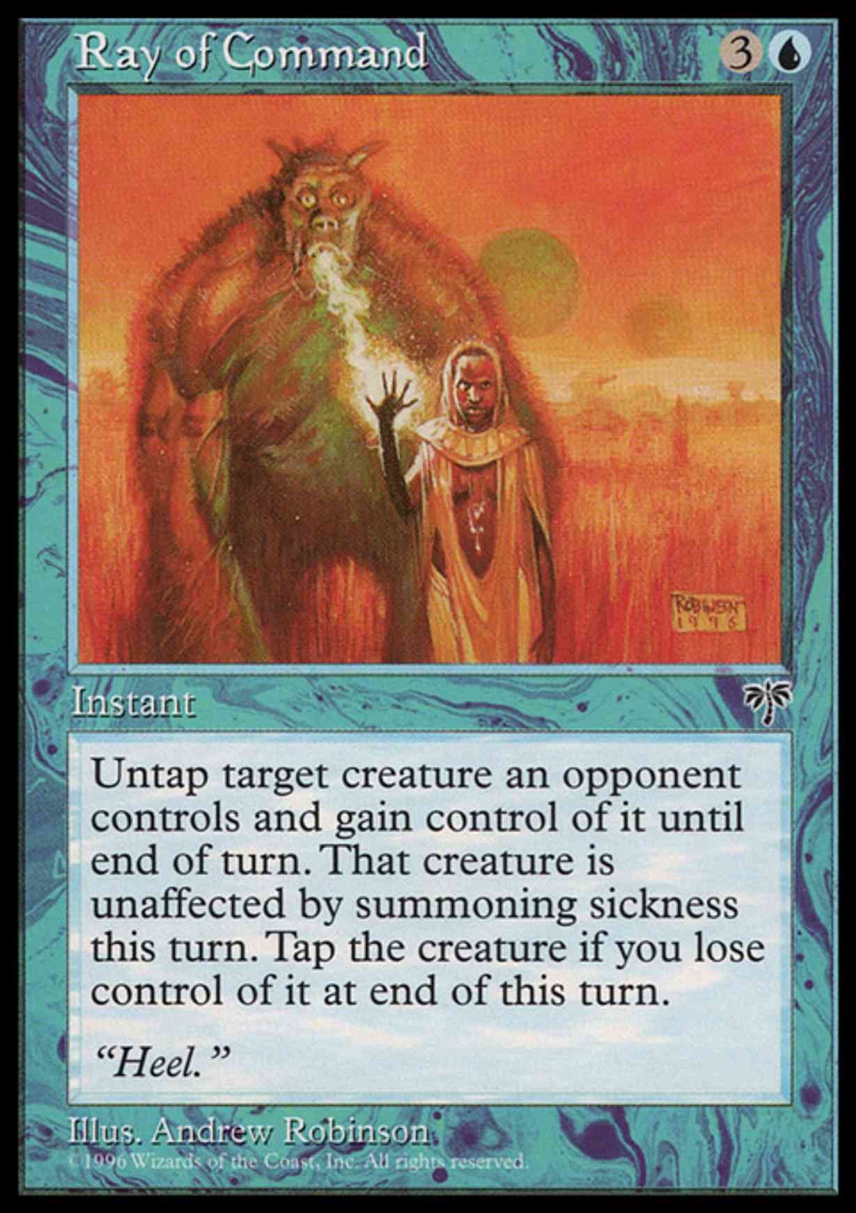 Ray of Command magic card front