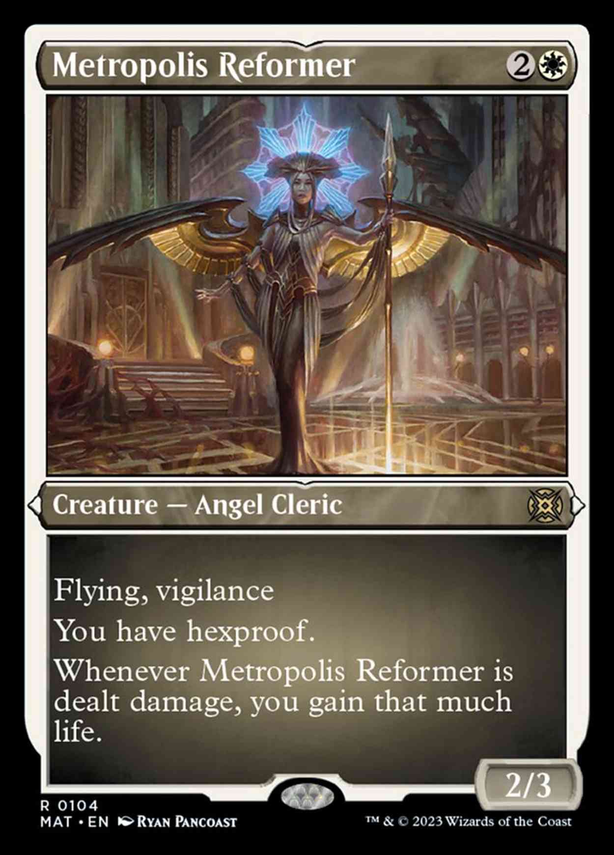 Metropolis Reformer (Foil Etched) magic card front