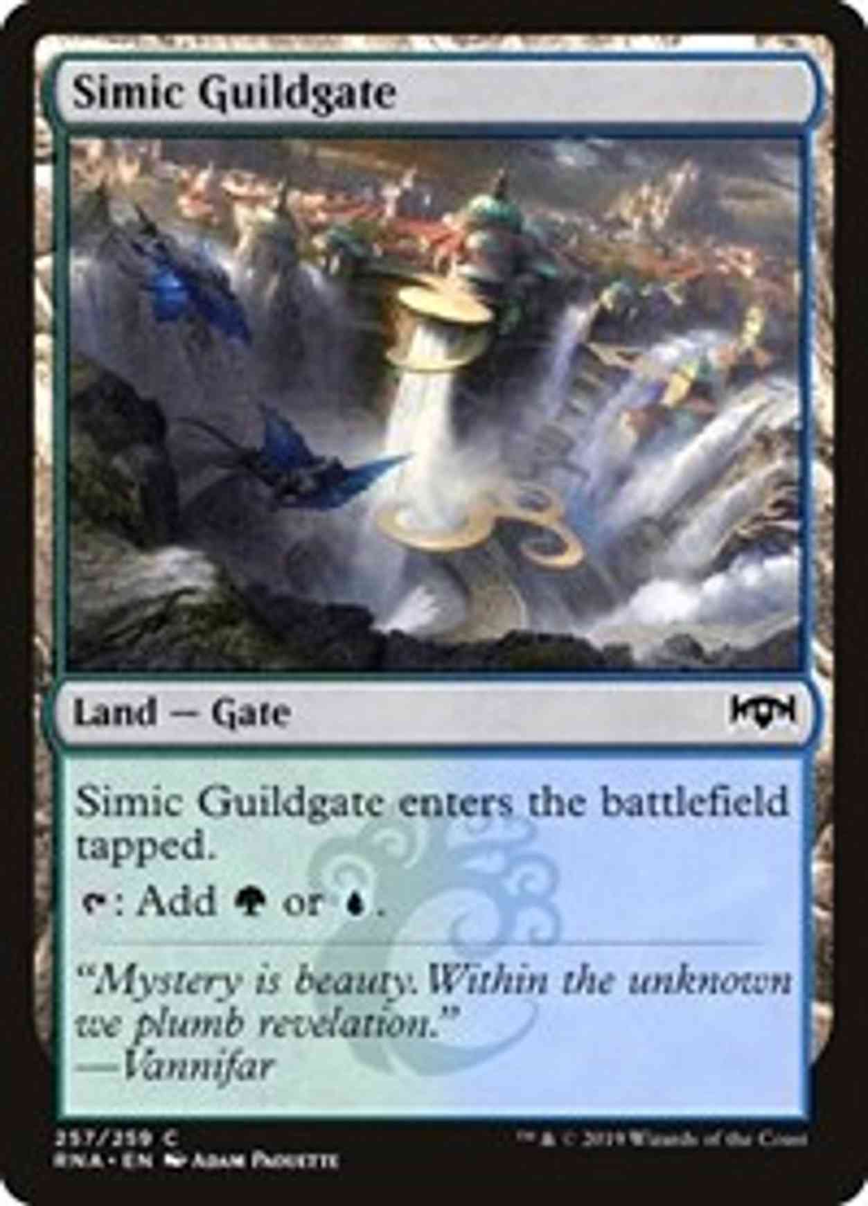 Simic Guildgate (257) magic card front