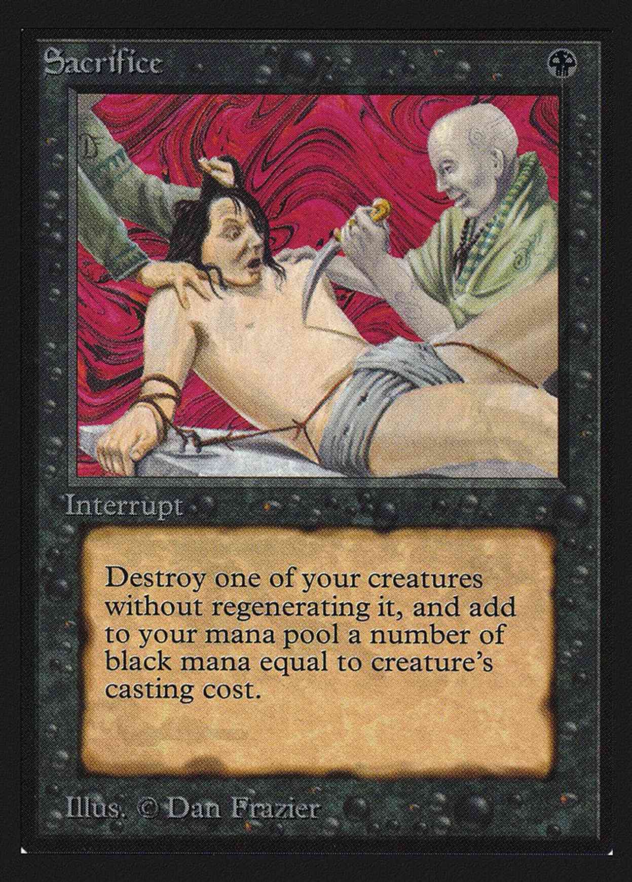 Sacrifice (CE) magic card front
