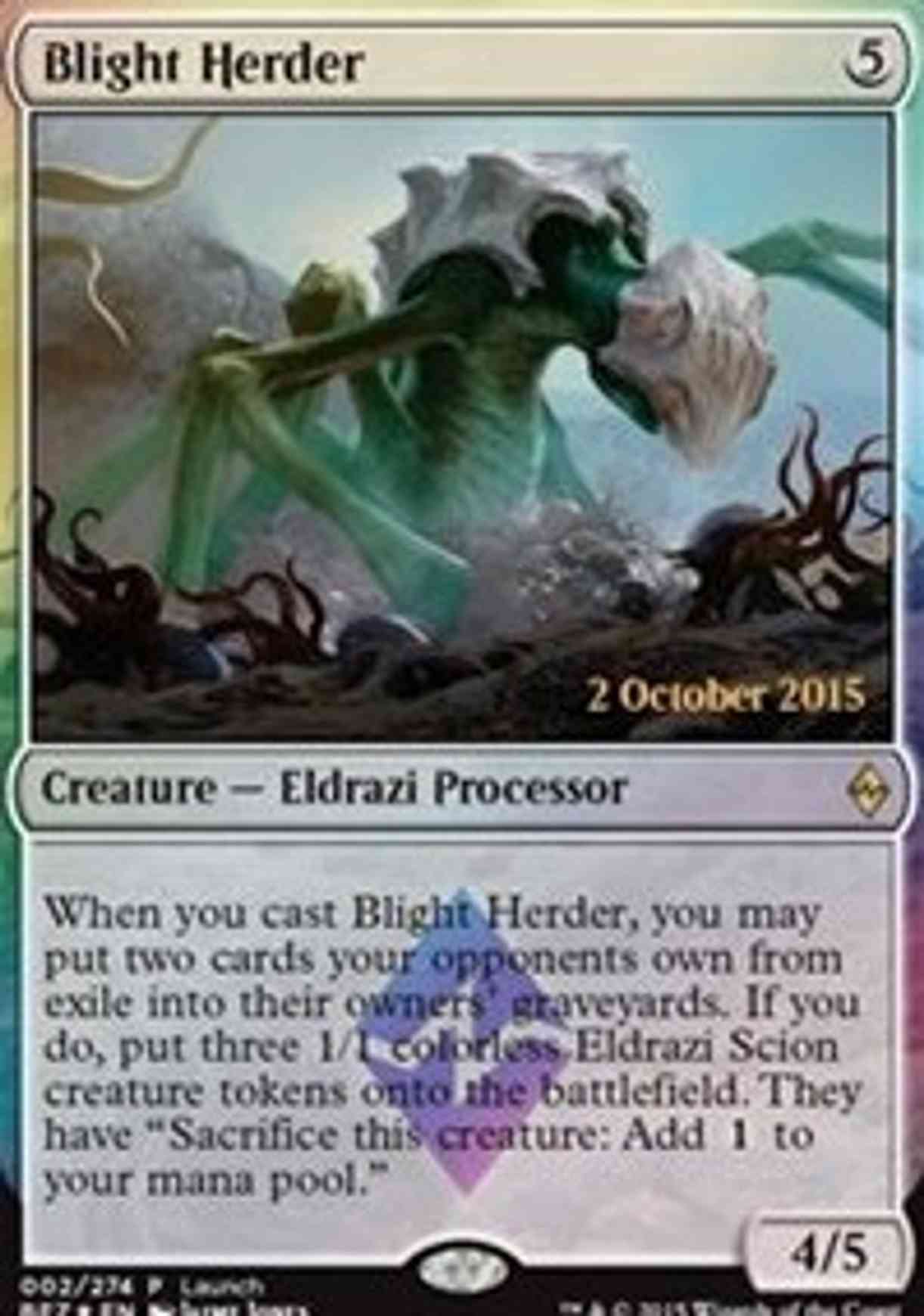Blight Herder magic card front