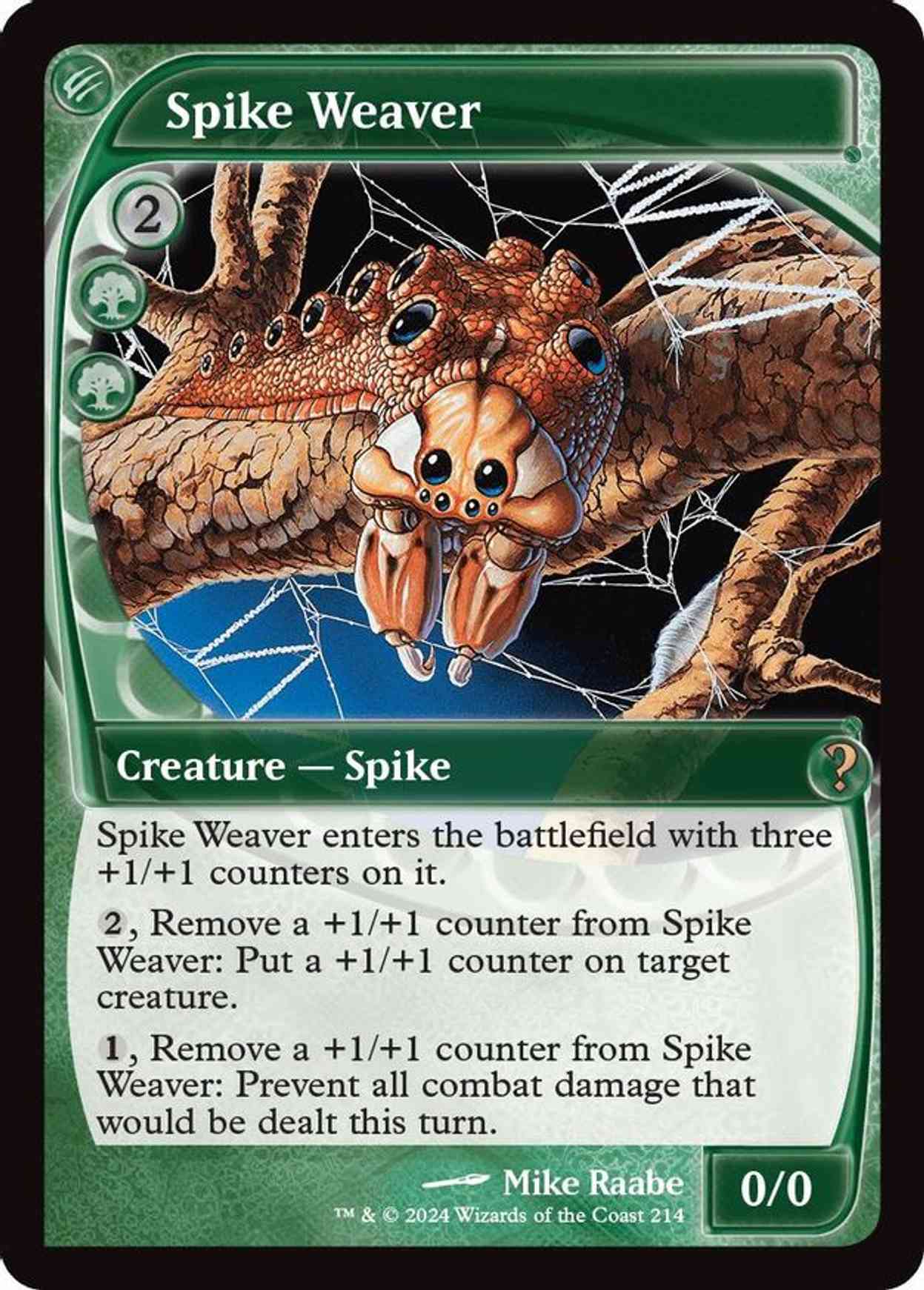 Spike Weaver (Future Sight) magic card front