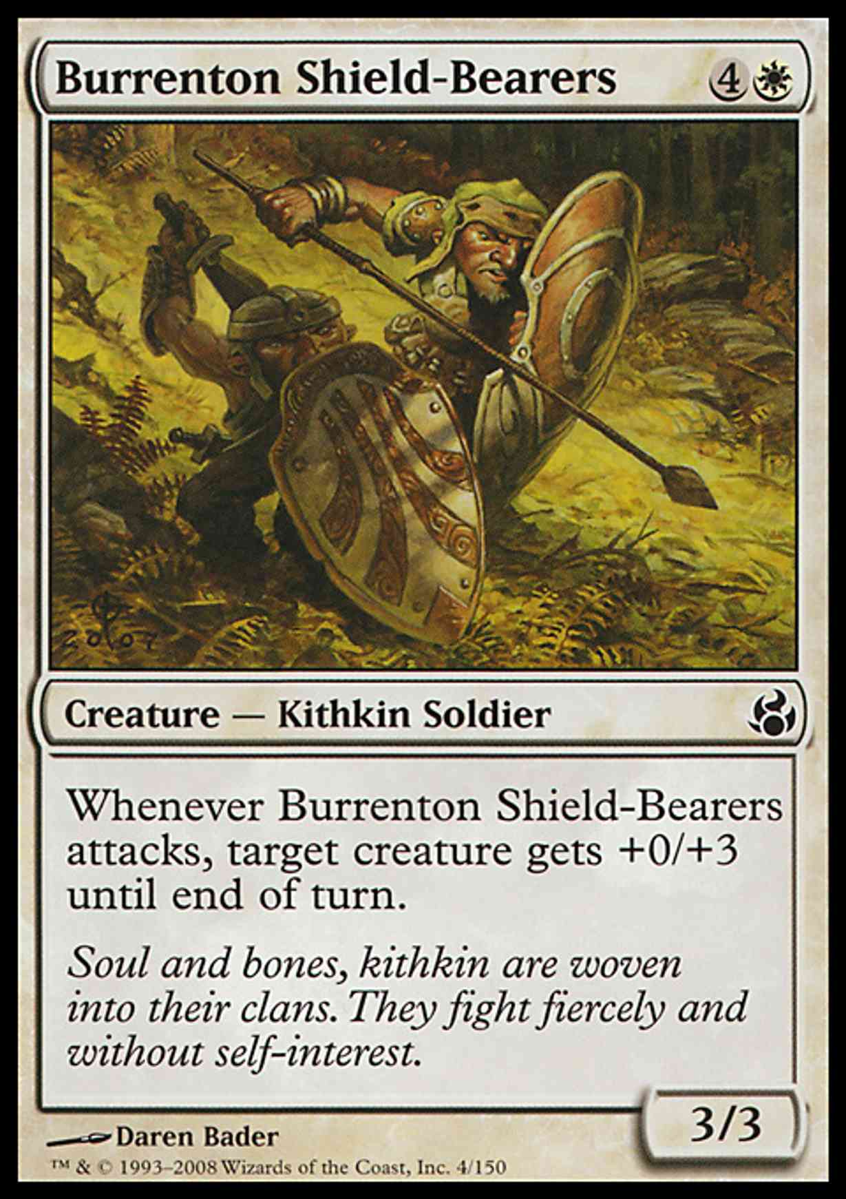 Burrenton Shield-Bearers magic card front