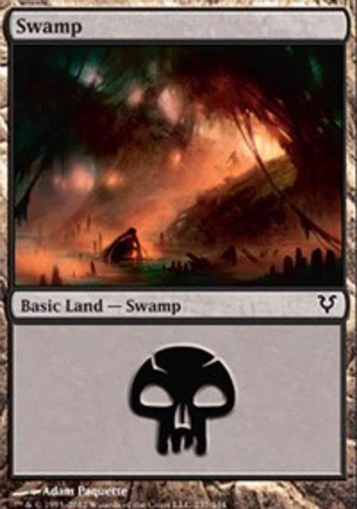 Swamp (237) magic card front