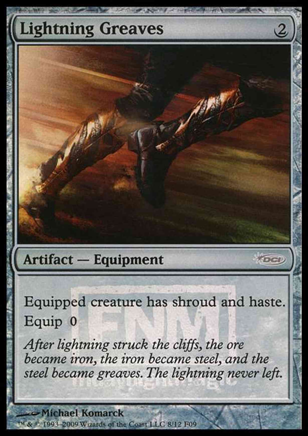 Lightning Greaves magic card front