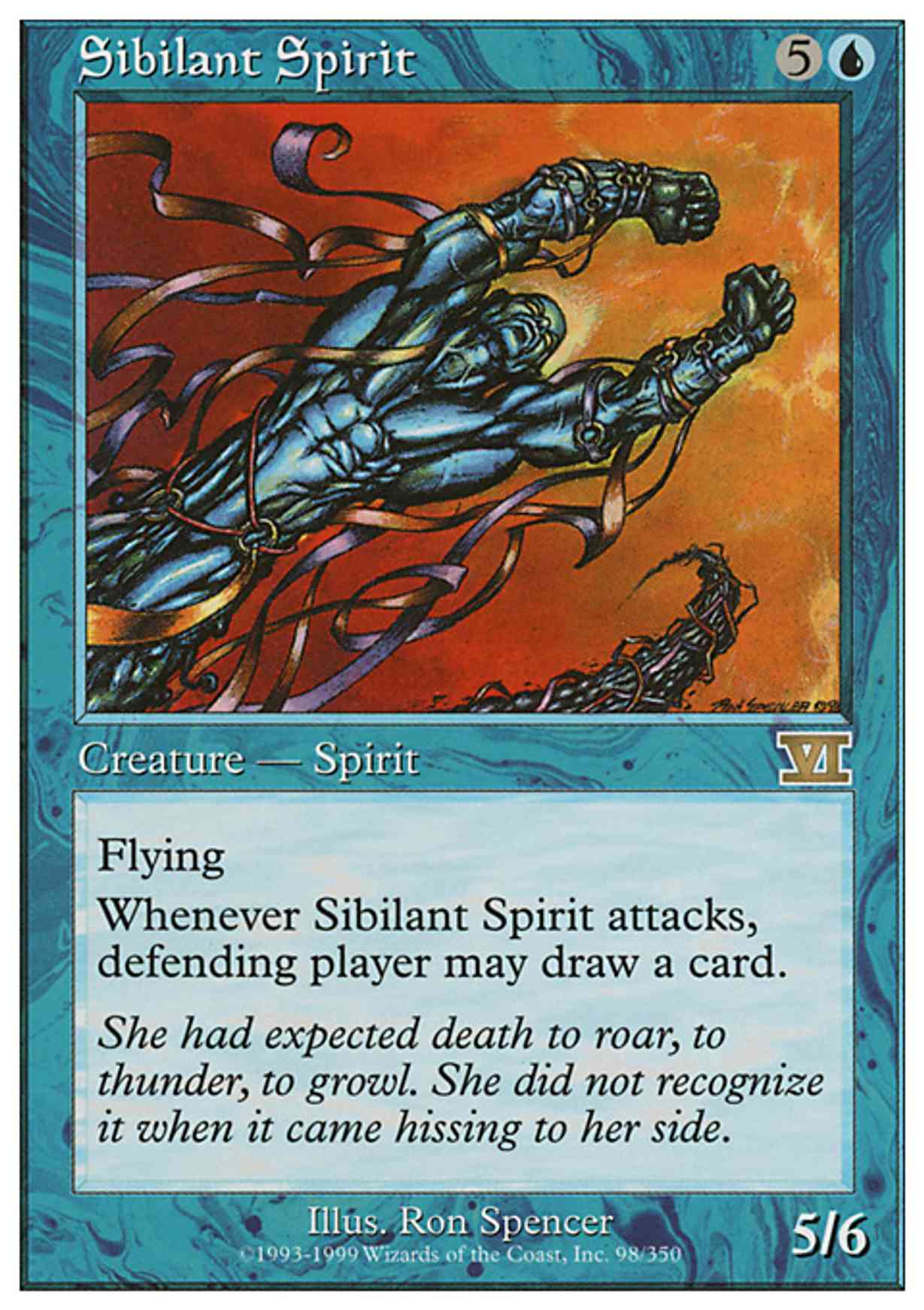 Sibilant Spirit magic card front