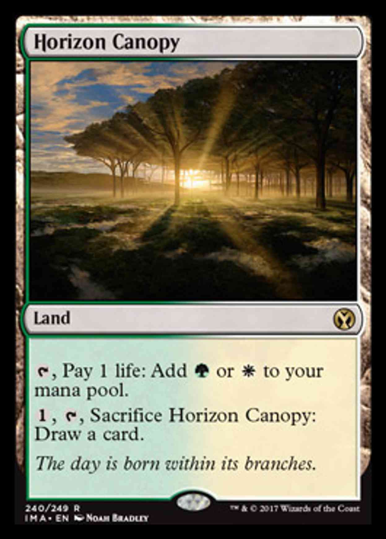 Horizon Canopy magic card front