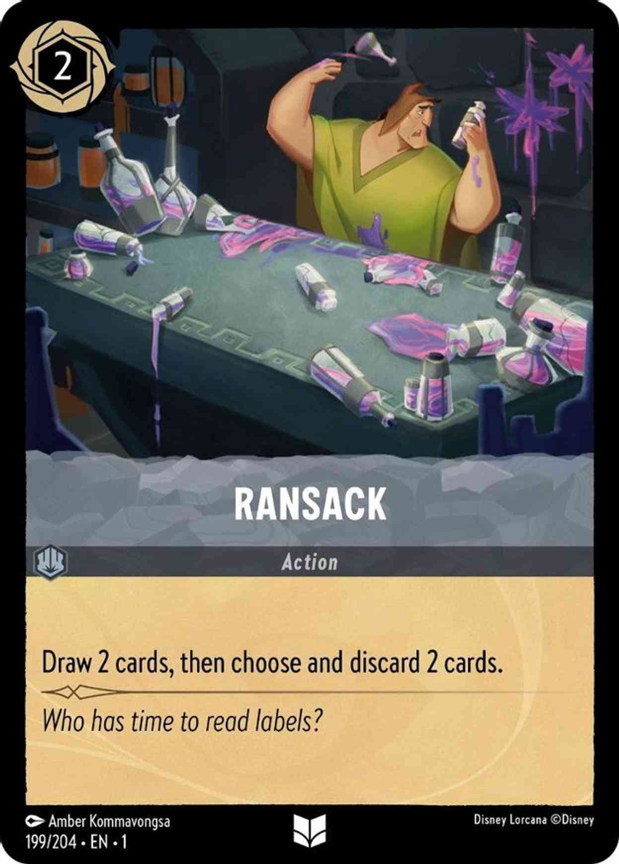 Ransack magic card front