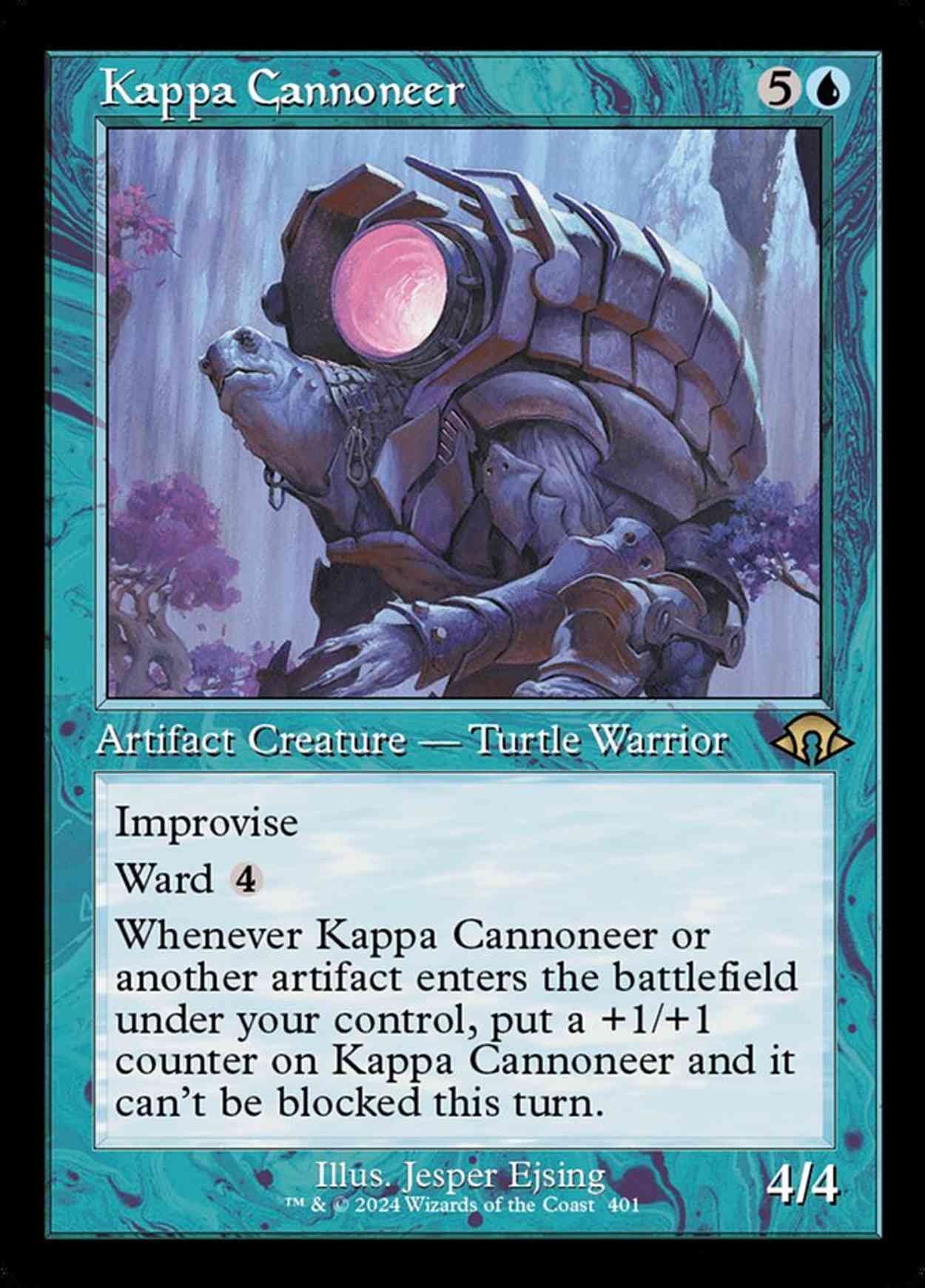 Kappa Cannoneer (Retro Frame) magic card front