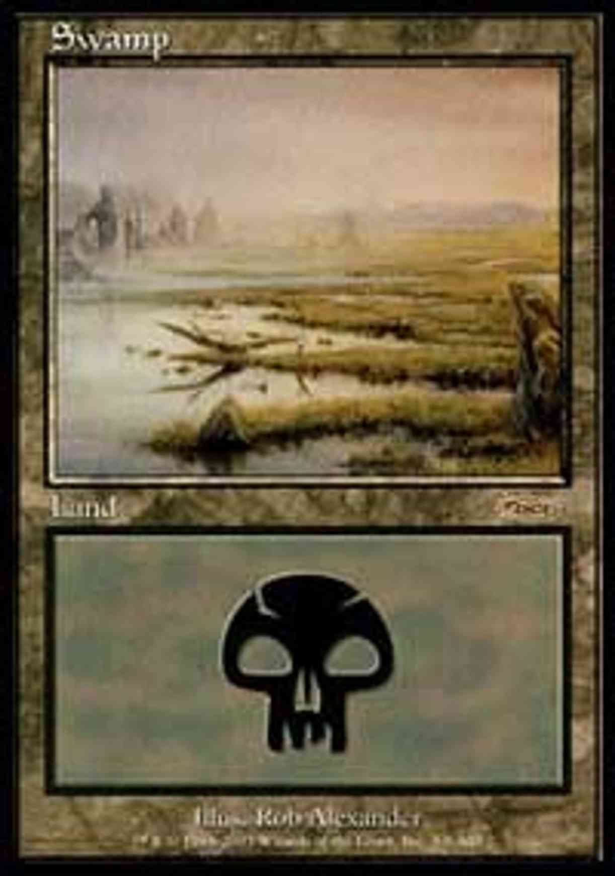 Swamp (2003) magic card front