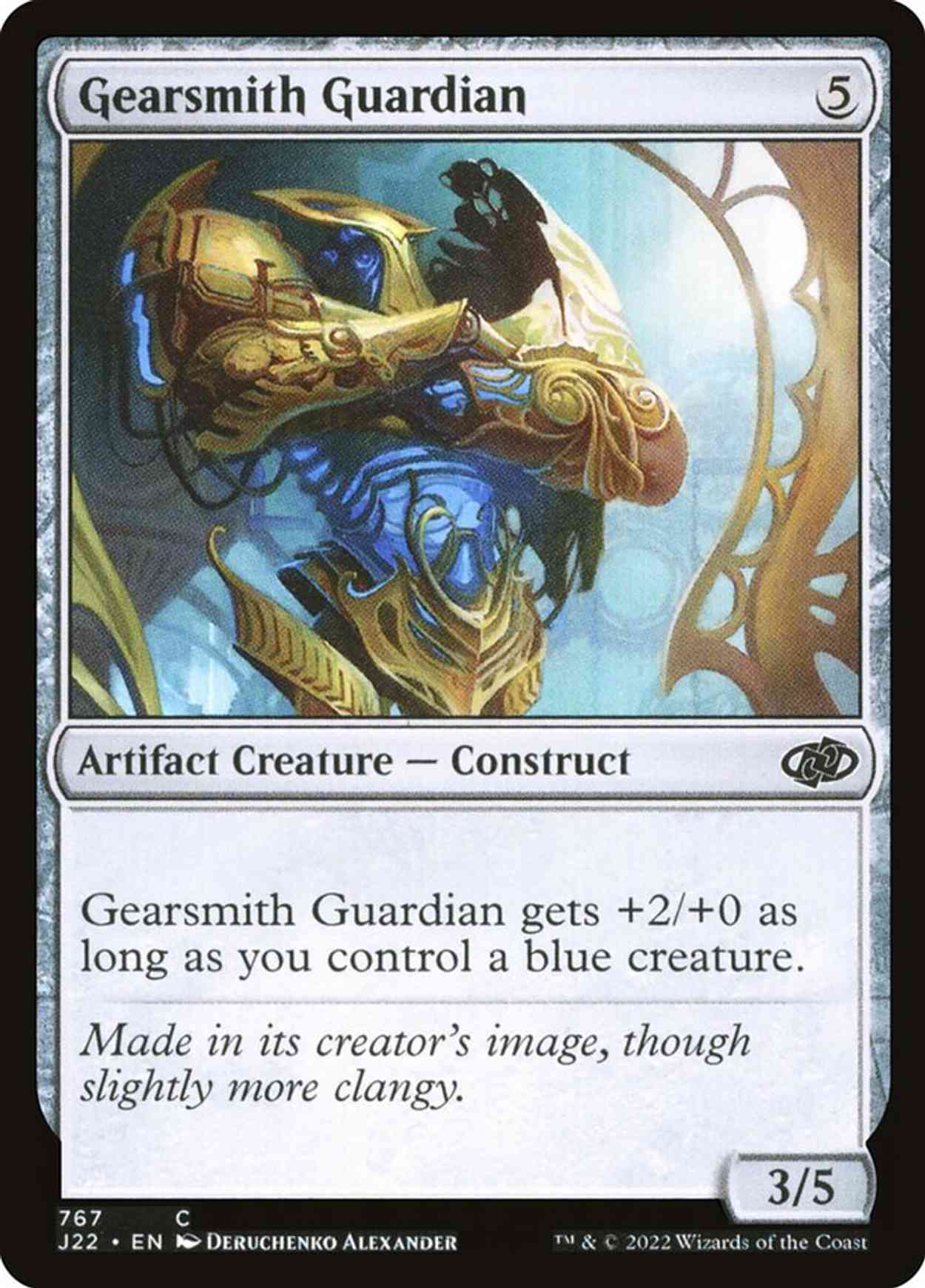 Gearsmith Guardian magic card front