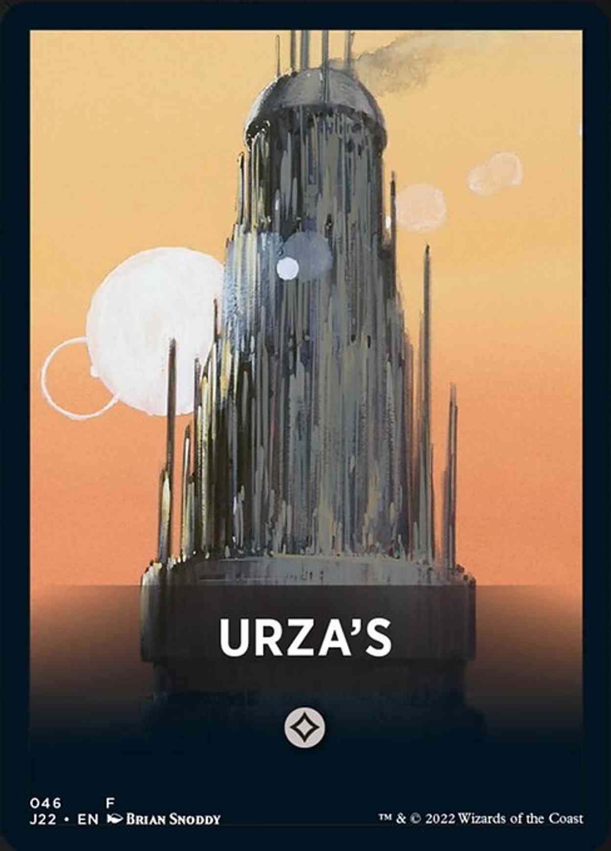Urza's Theme Card magic card front