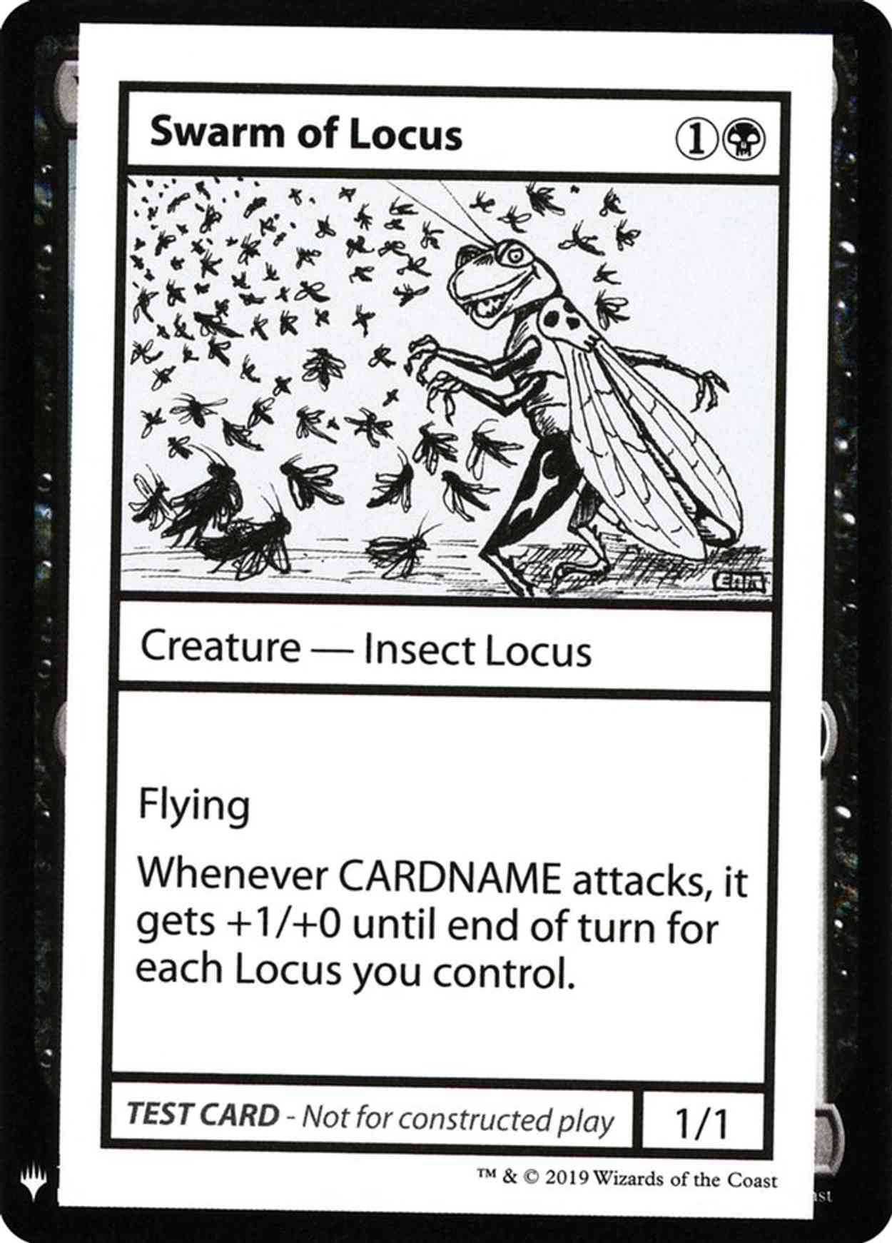 Swarm of Locus magic card front