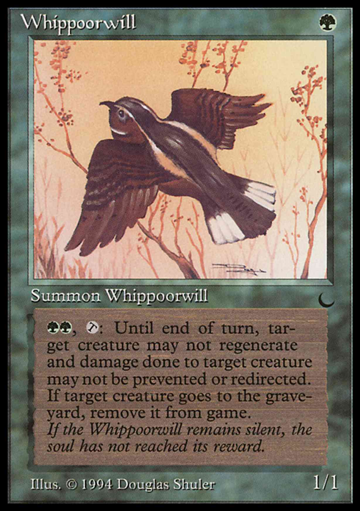 Whippoorwill magic card front
