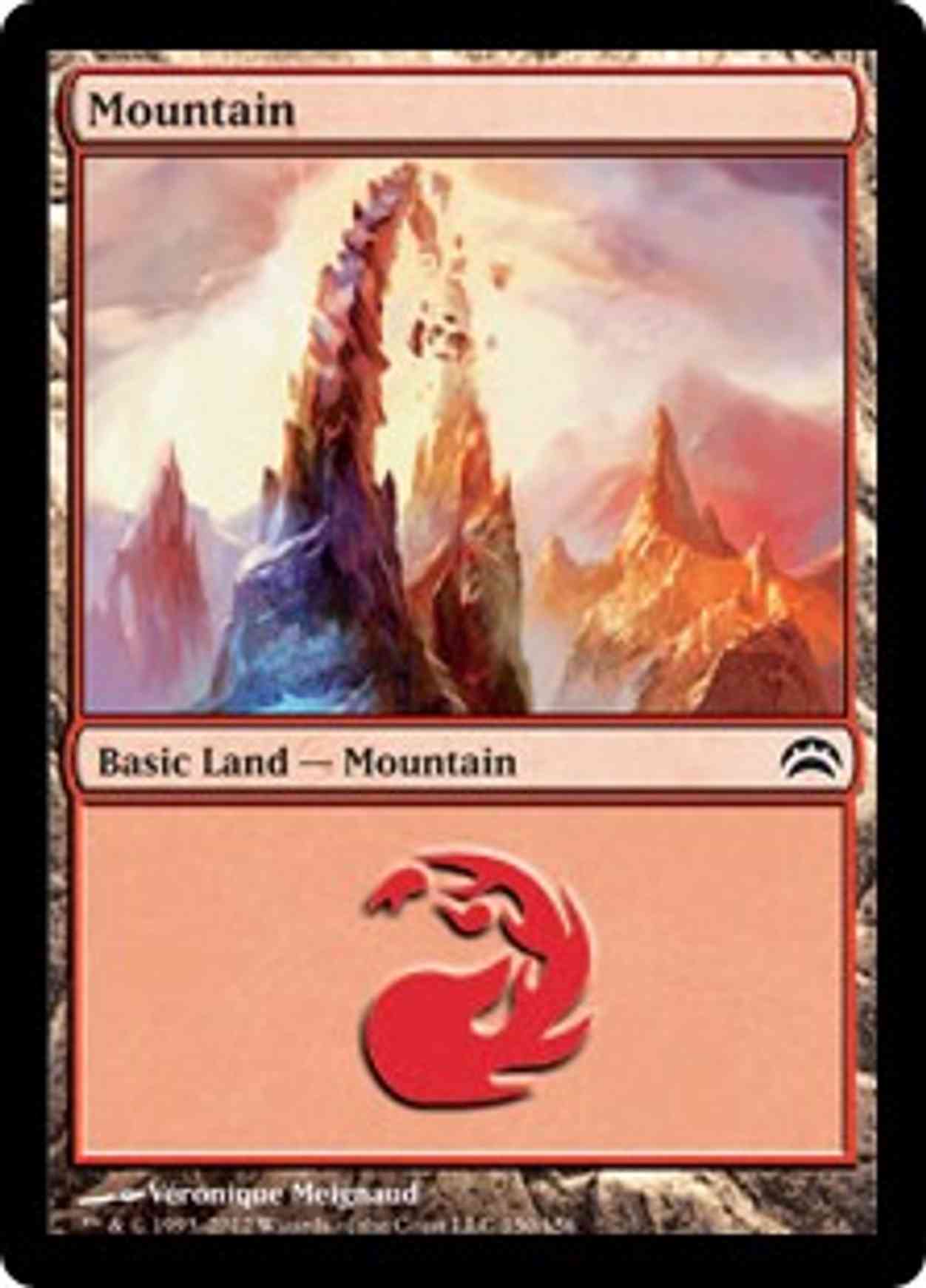 Mountain (150) magic card front