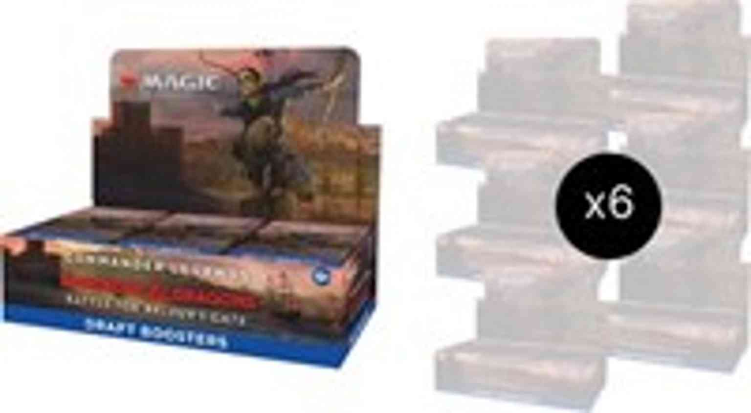 Commander Legends: Battle for Baldur's Gate - Draft Booster Box Case magic card front