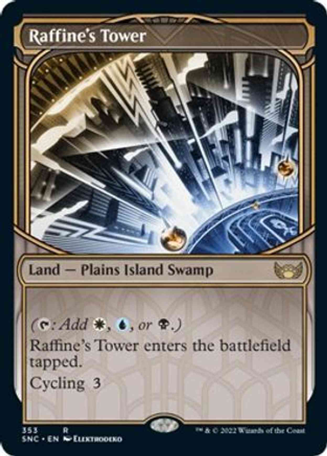 Raffine's Tower (Showcase) magic card front