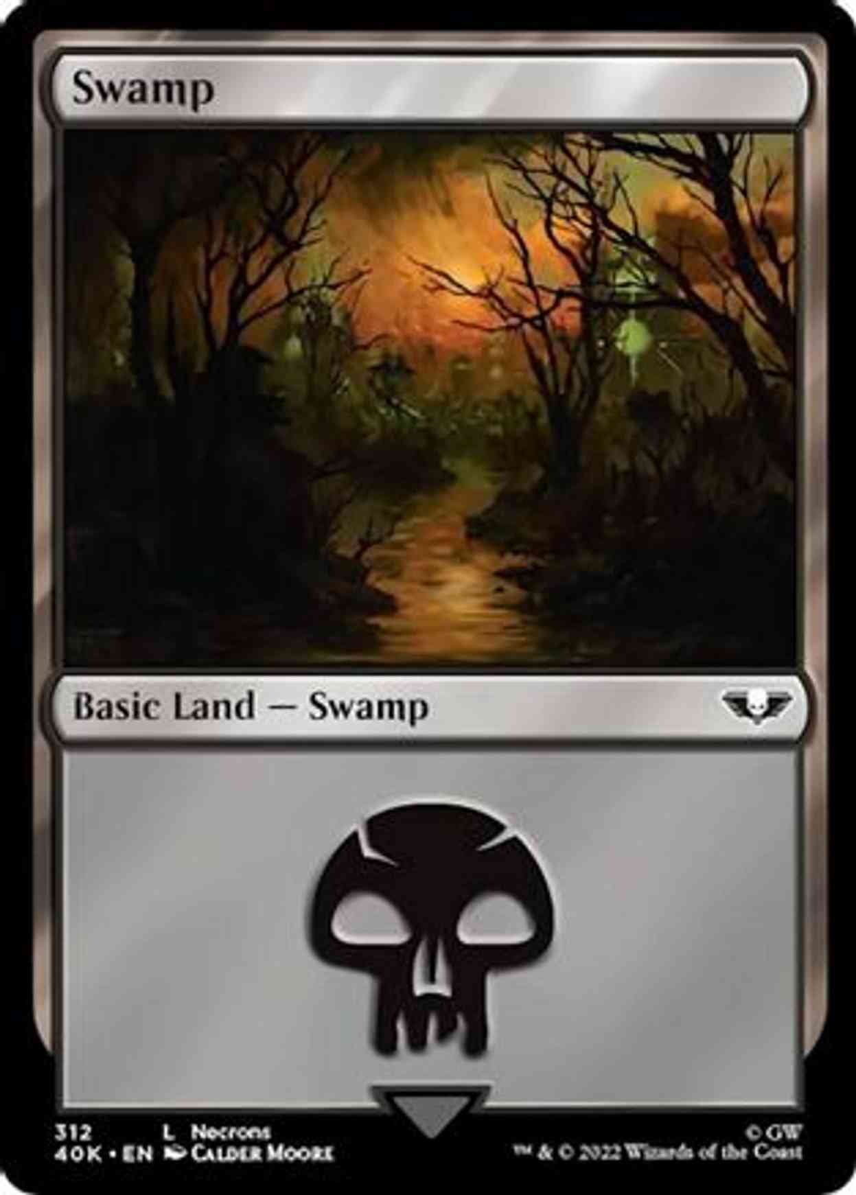 Swamp (312) (Surge Foil) magic card front