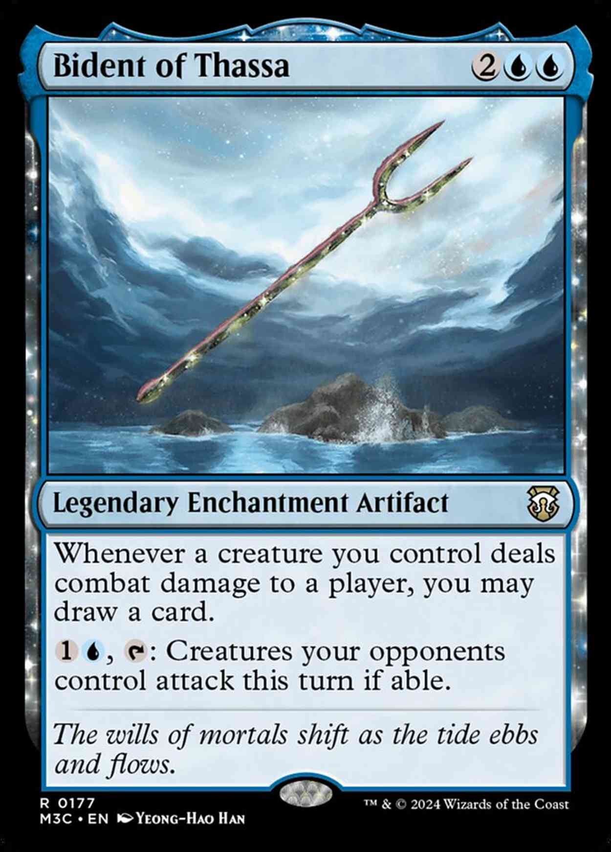 Bident of Thassa magic card front