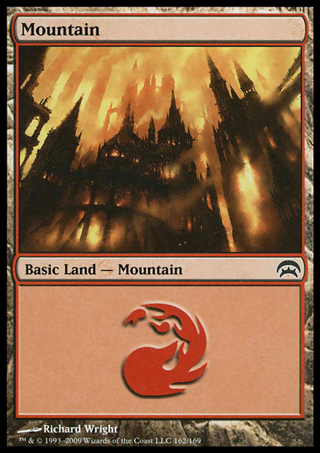 Mountain (162)  magic card front