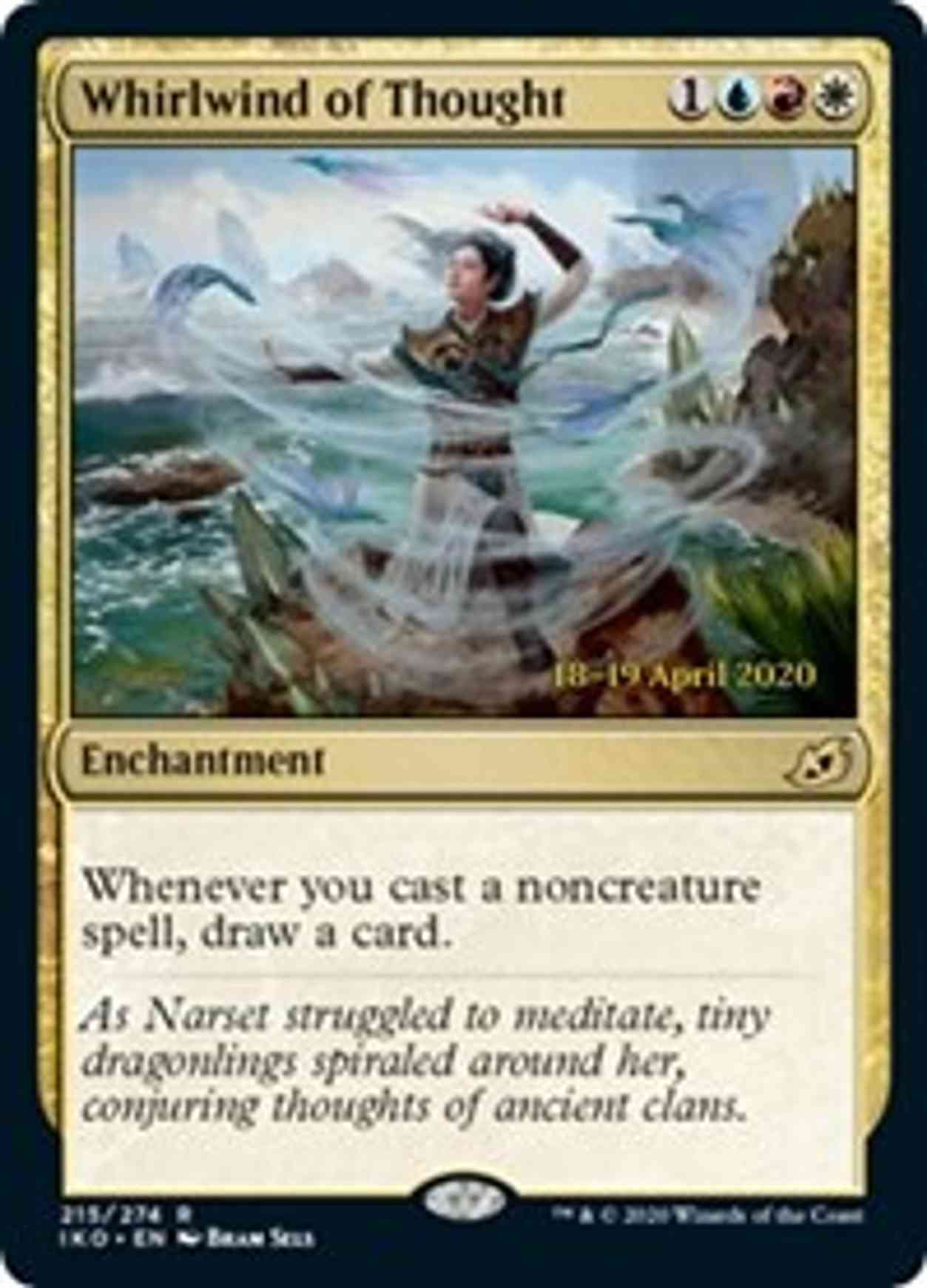 Whirlwind of Thought magic card front