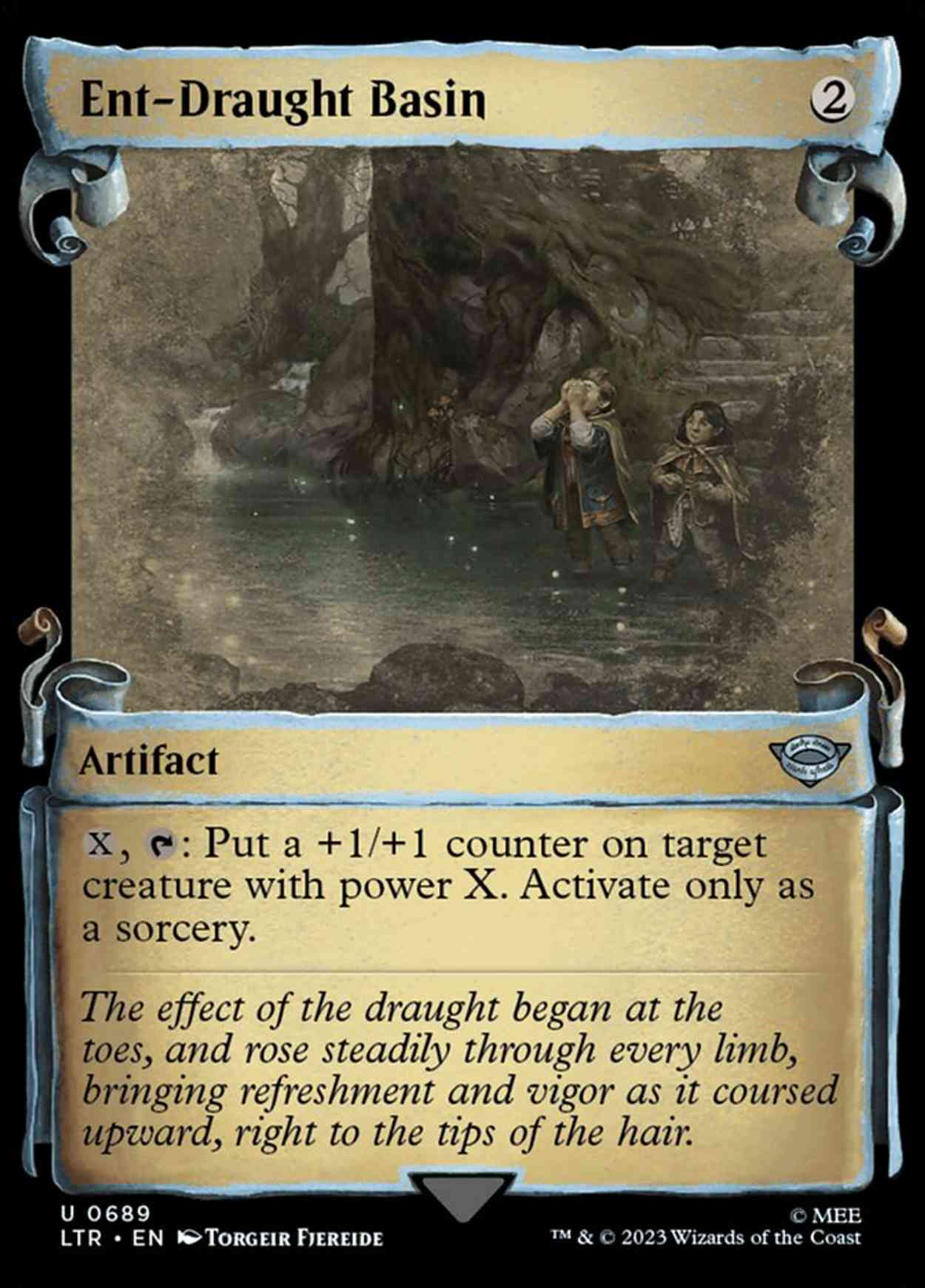 Ent-Draught Basin (Showcase Scrolls) magic card front