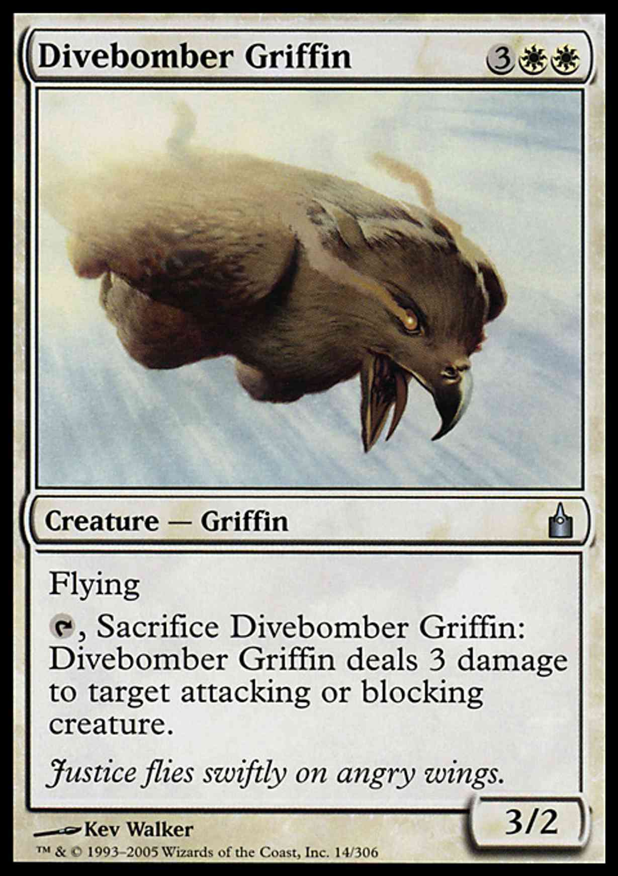 Divebomber Griffin magic card front