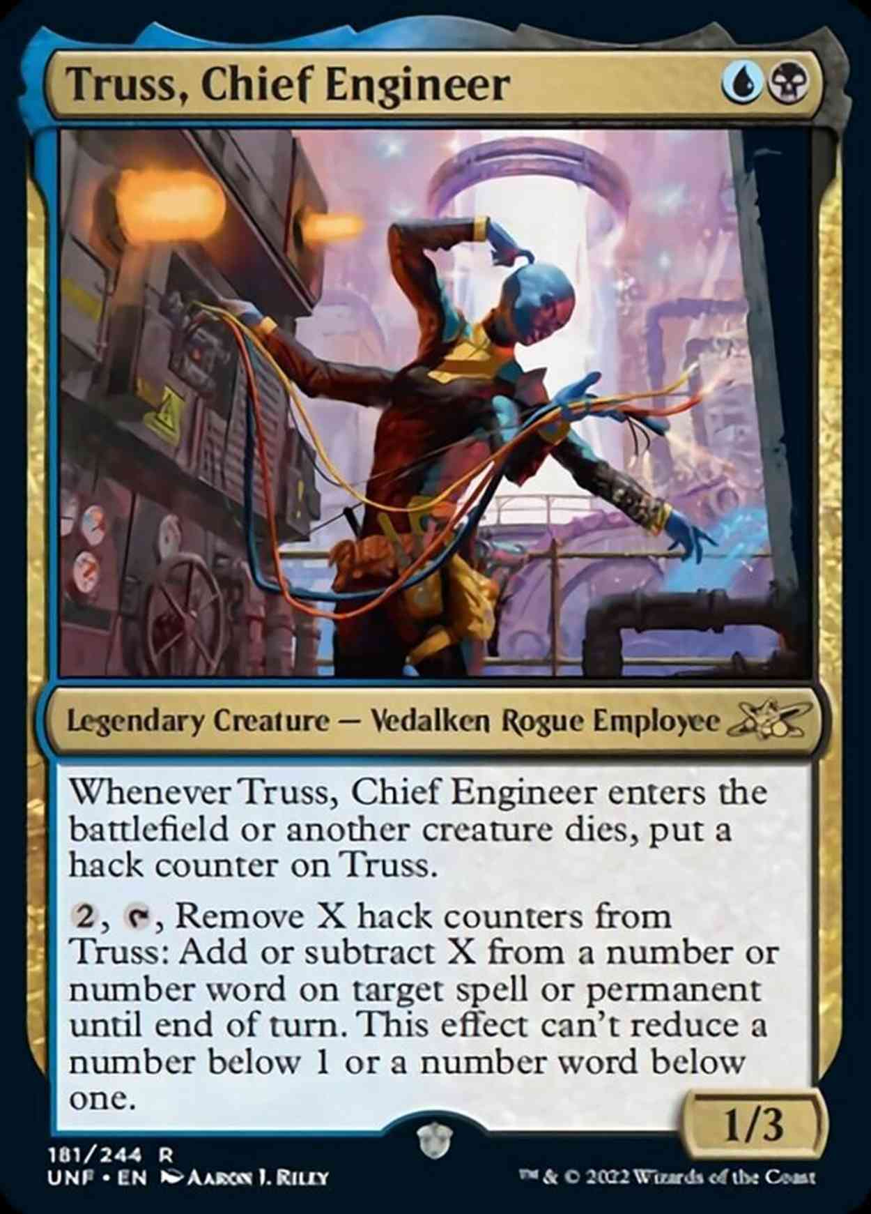 Truss, Chief Engineer magic card front