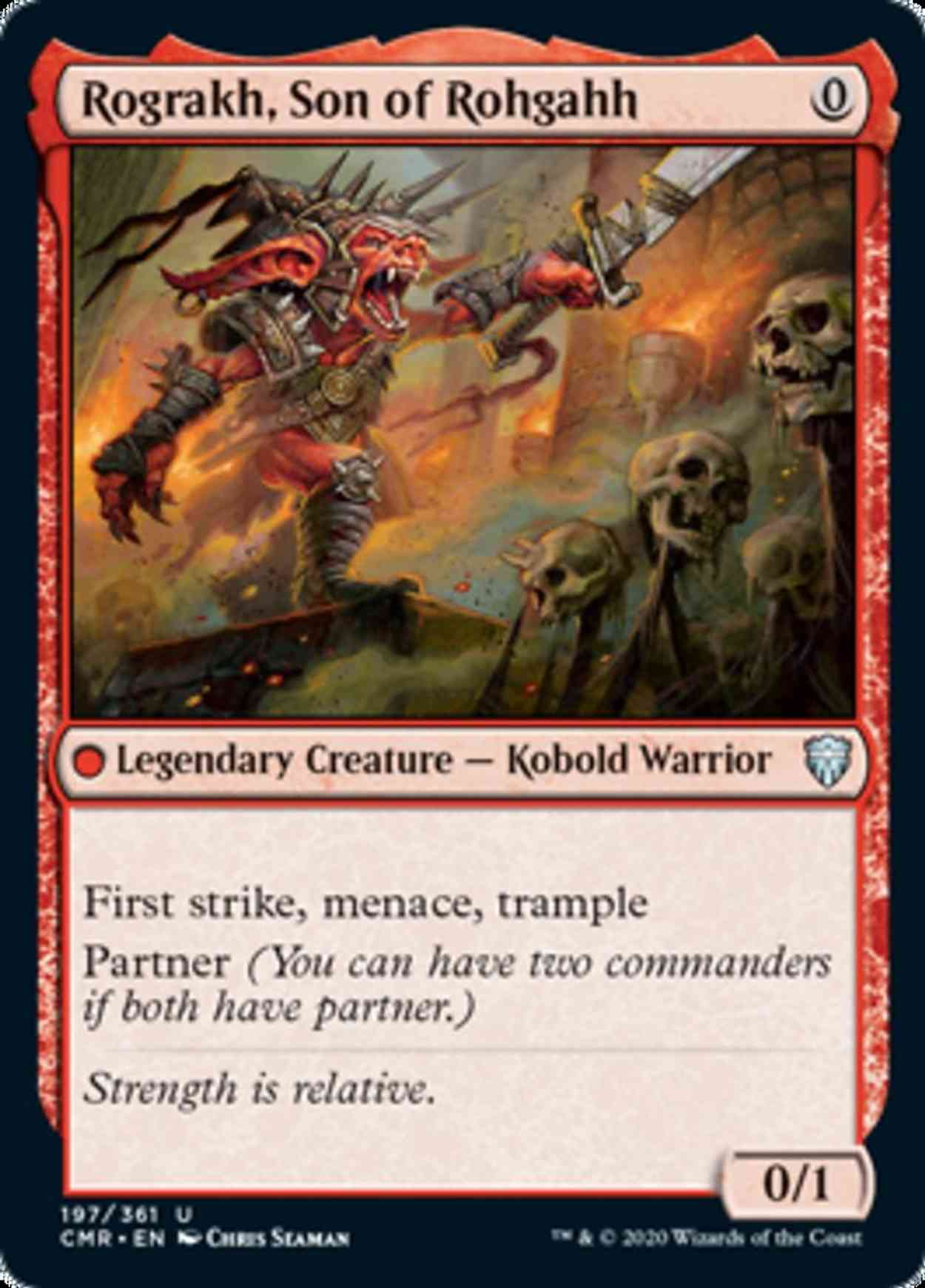 Rograkh, Son of Rohgahh magic card front