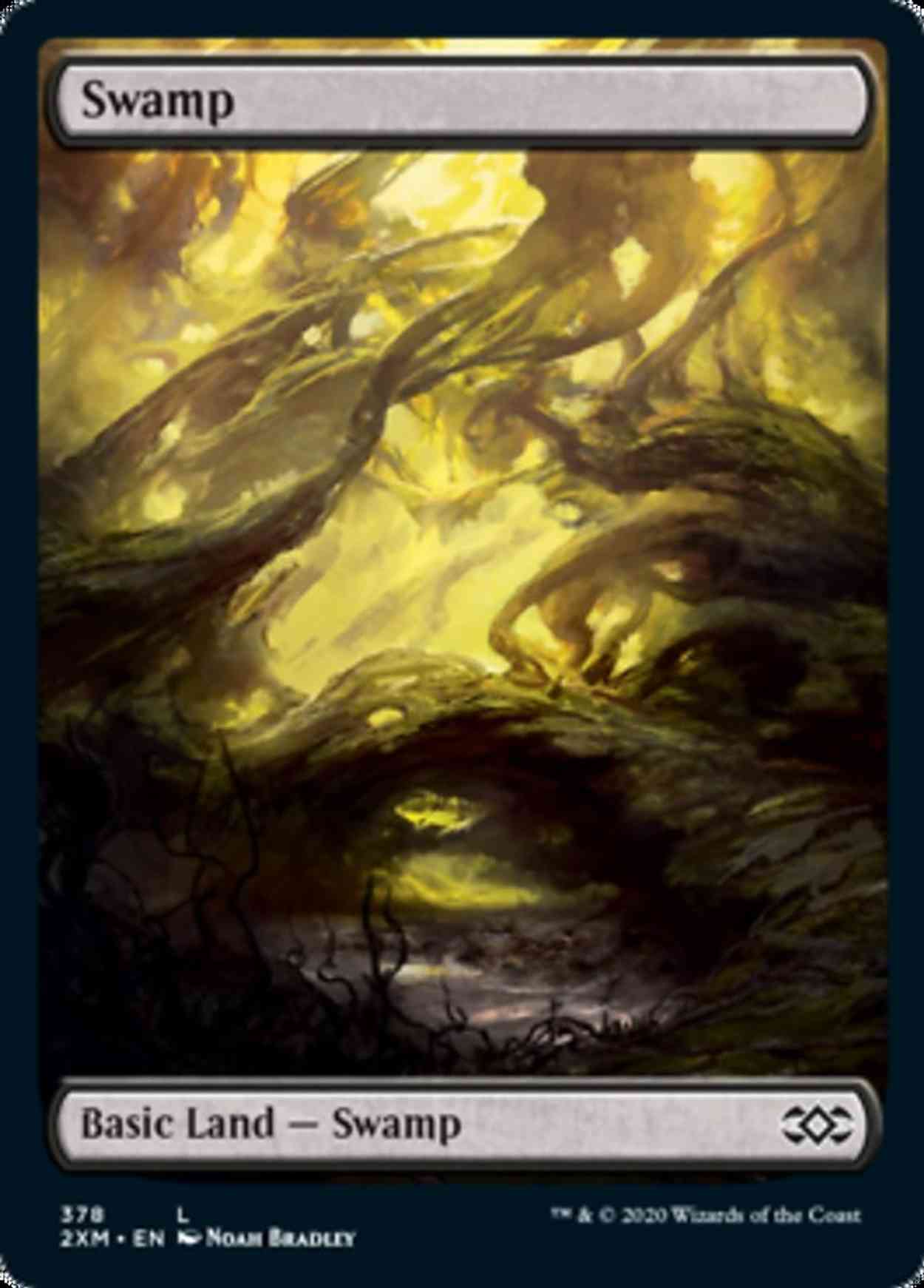 Swamp (378) magic card front