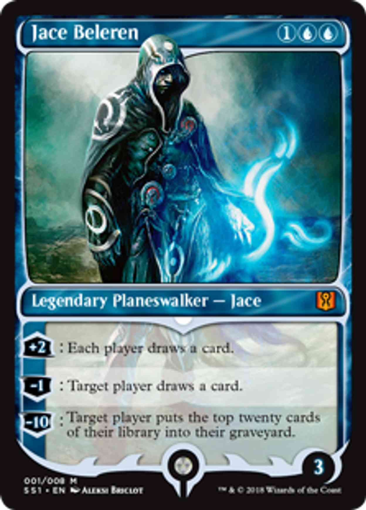 Jace Beleren magic card front