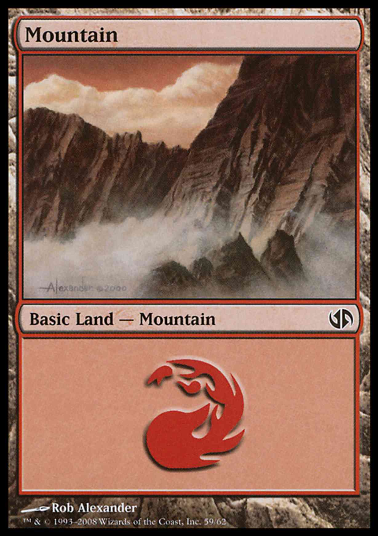 Mountain (59)  magic card front