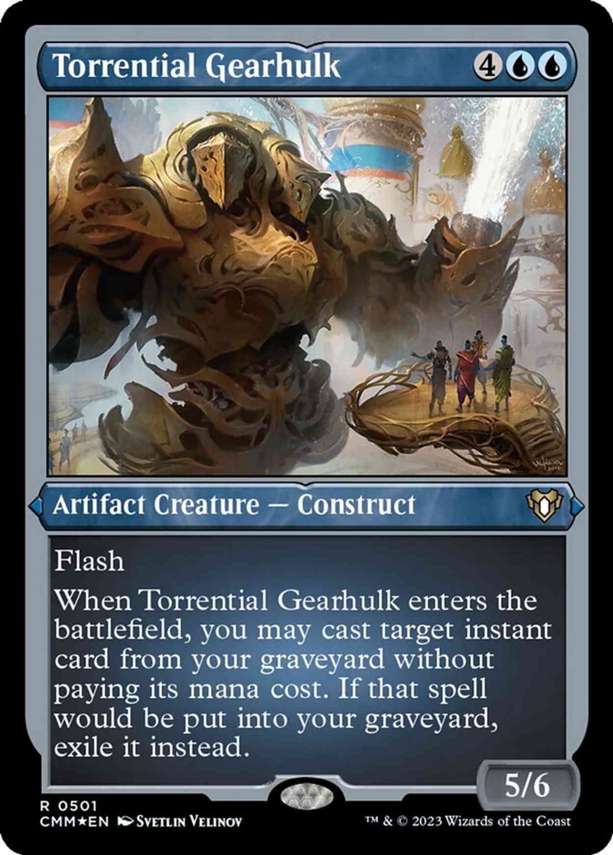 Torrential Gearhulk (Foil Etched) magic card front