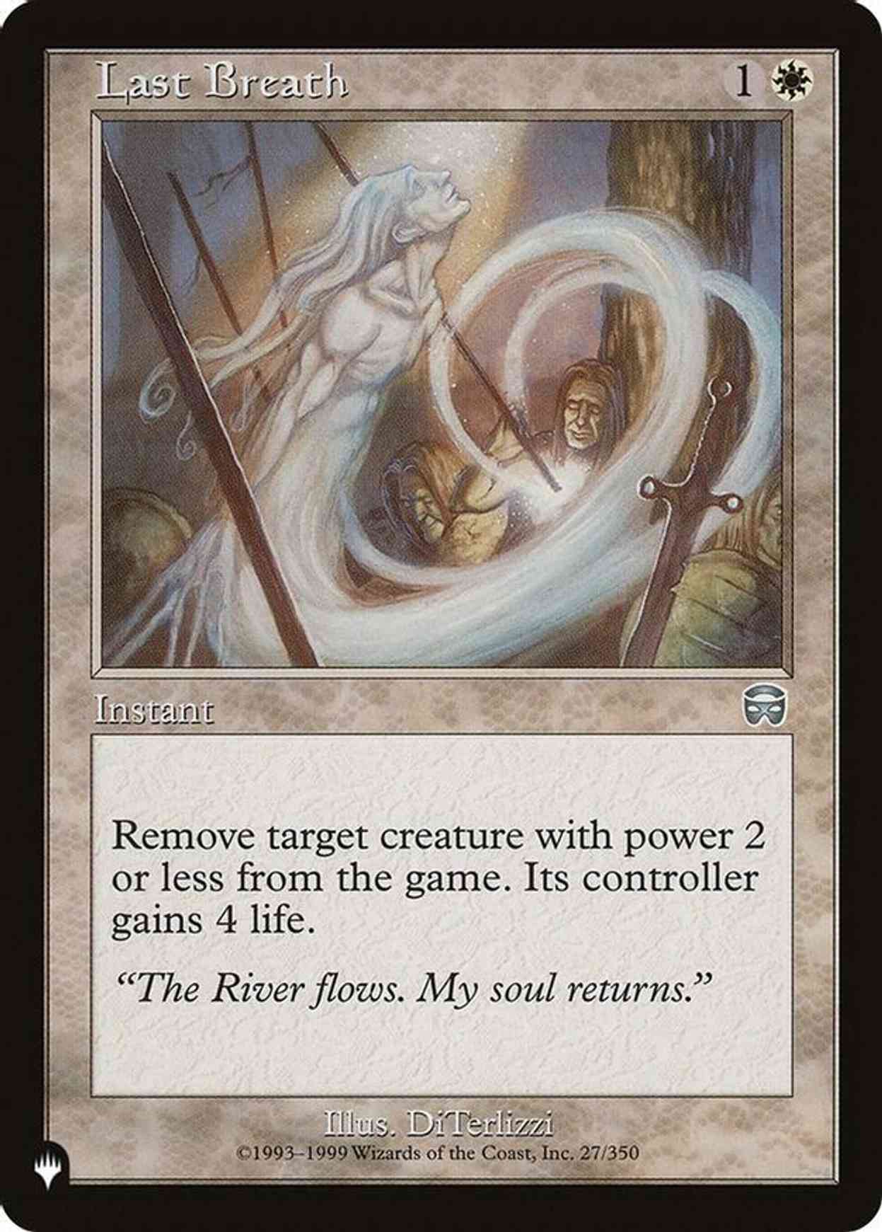 Last Breath magic card front