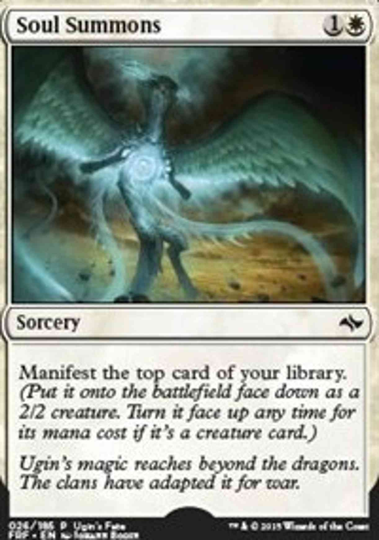 Soul Summons magic card front