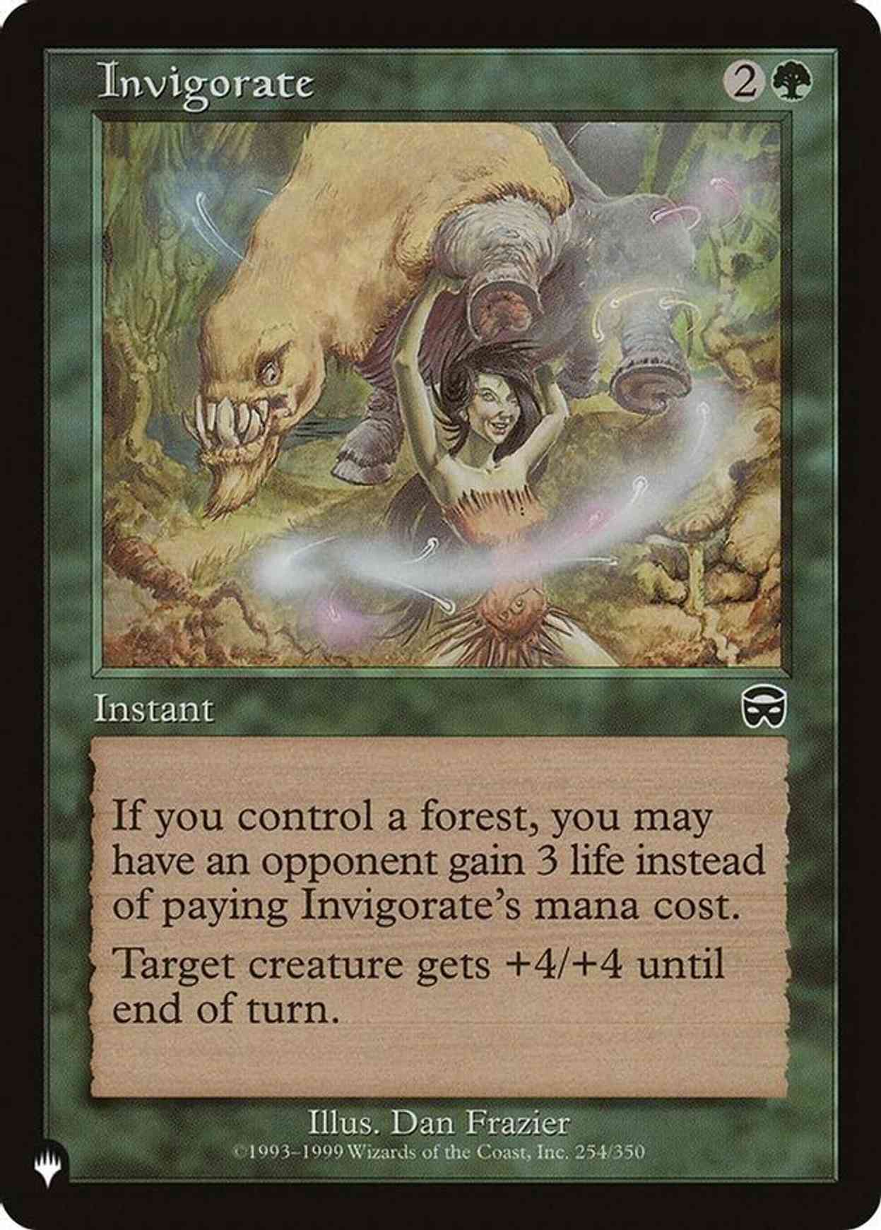 Invigorate (MMQ) magic card front