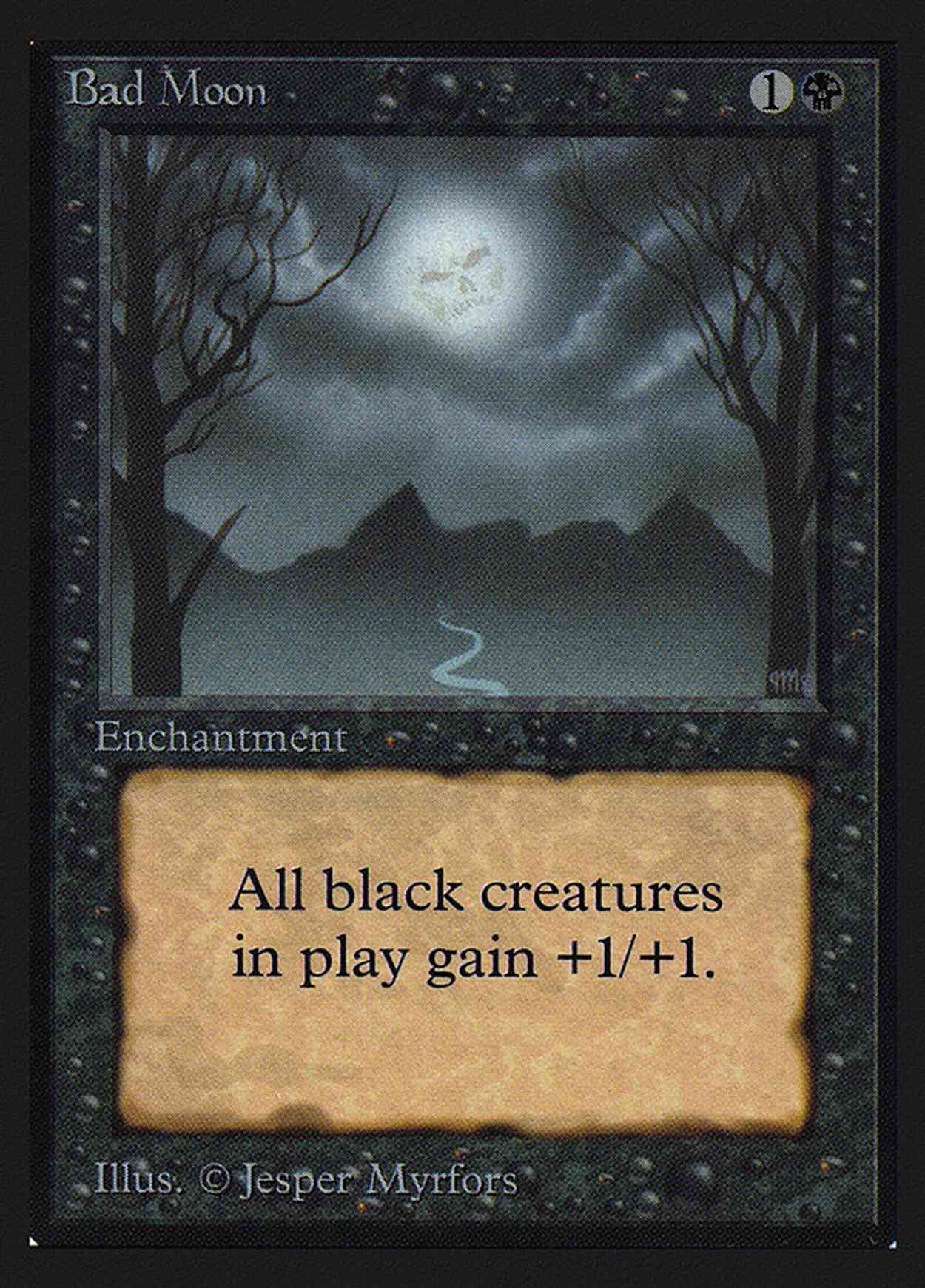 Bad Moon (IE) magic card front